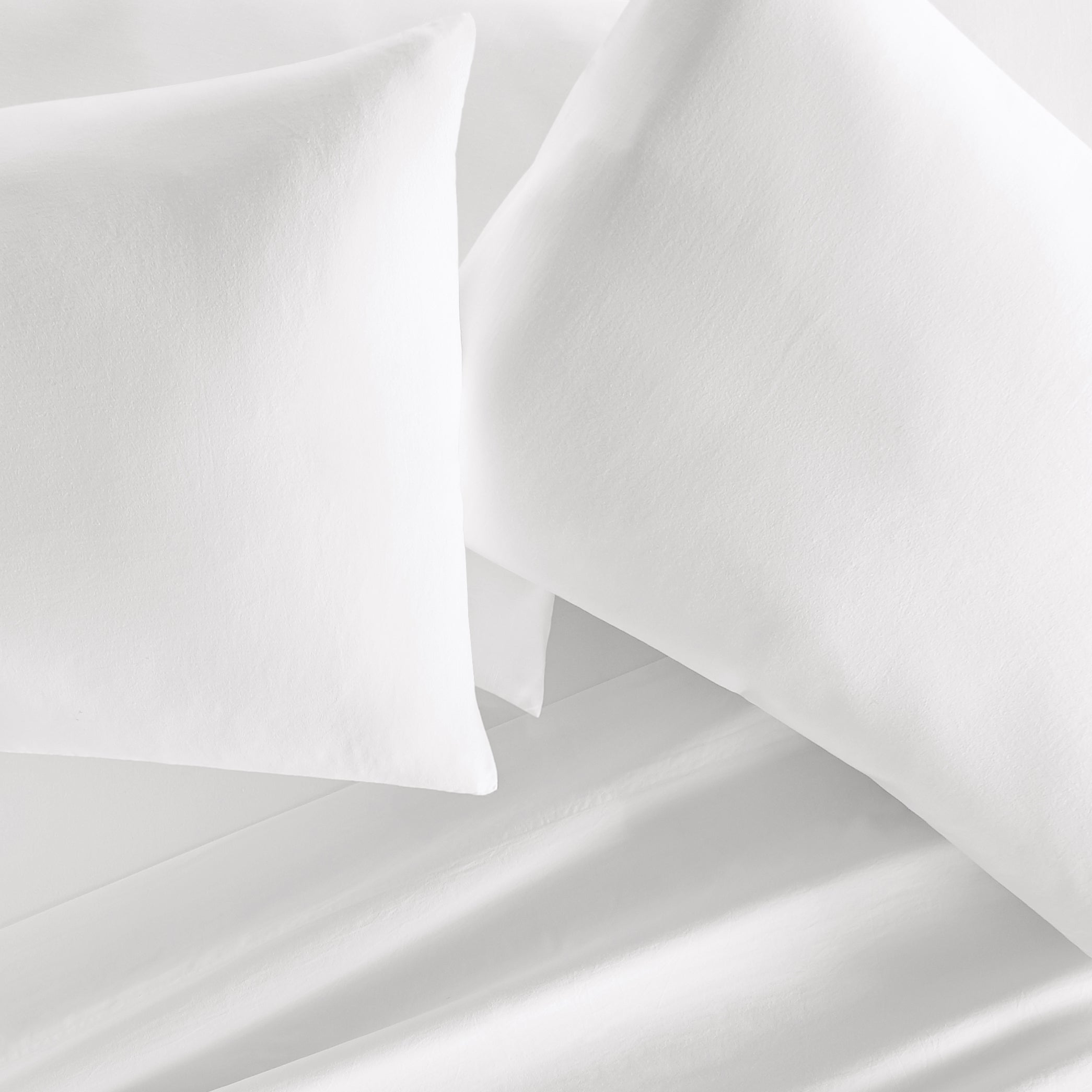 100% Cotton Long Staple Sateen Pillowcase Set