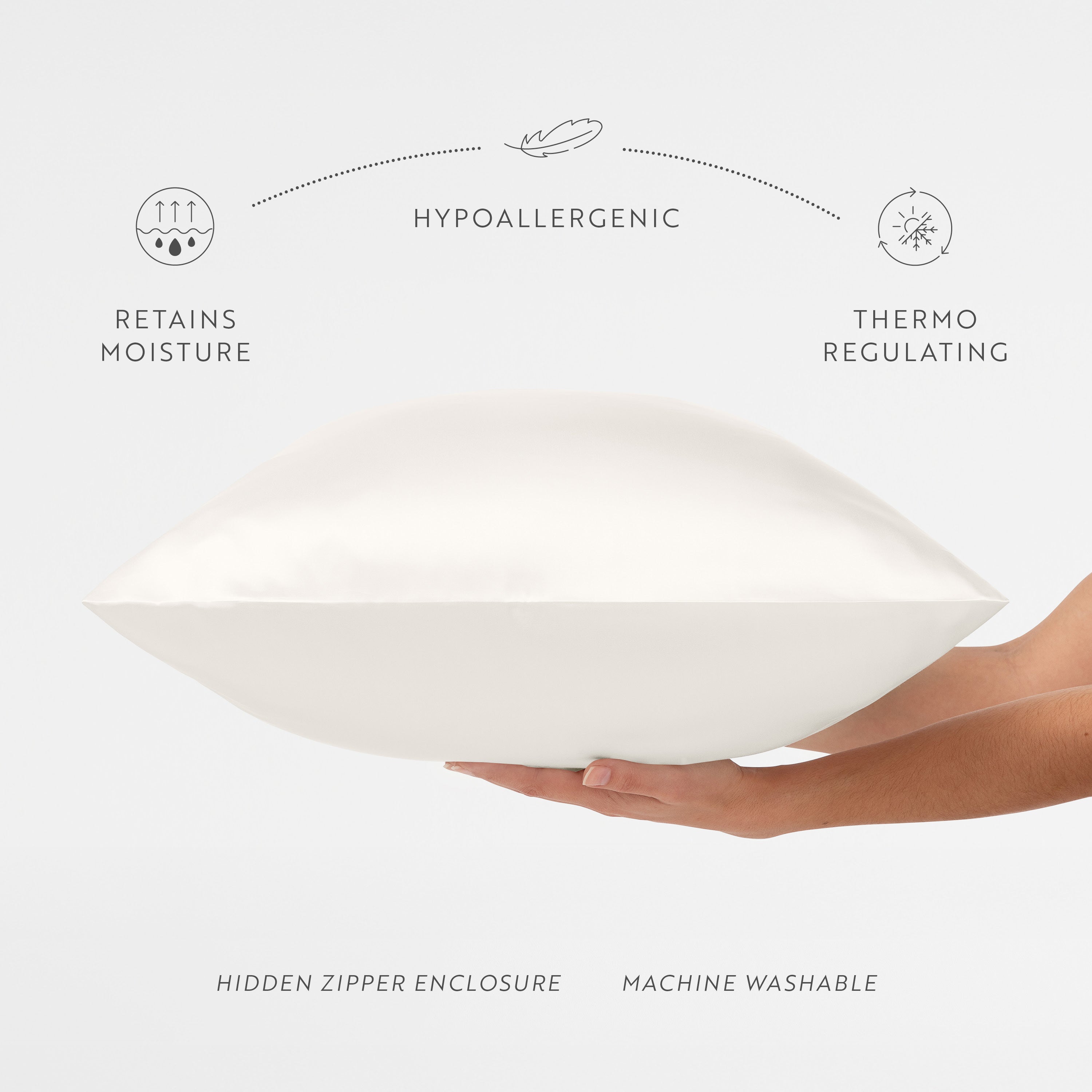 100% Mulberry Silk Pillowcase