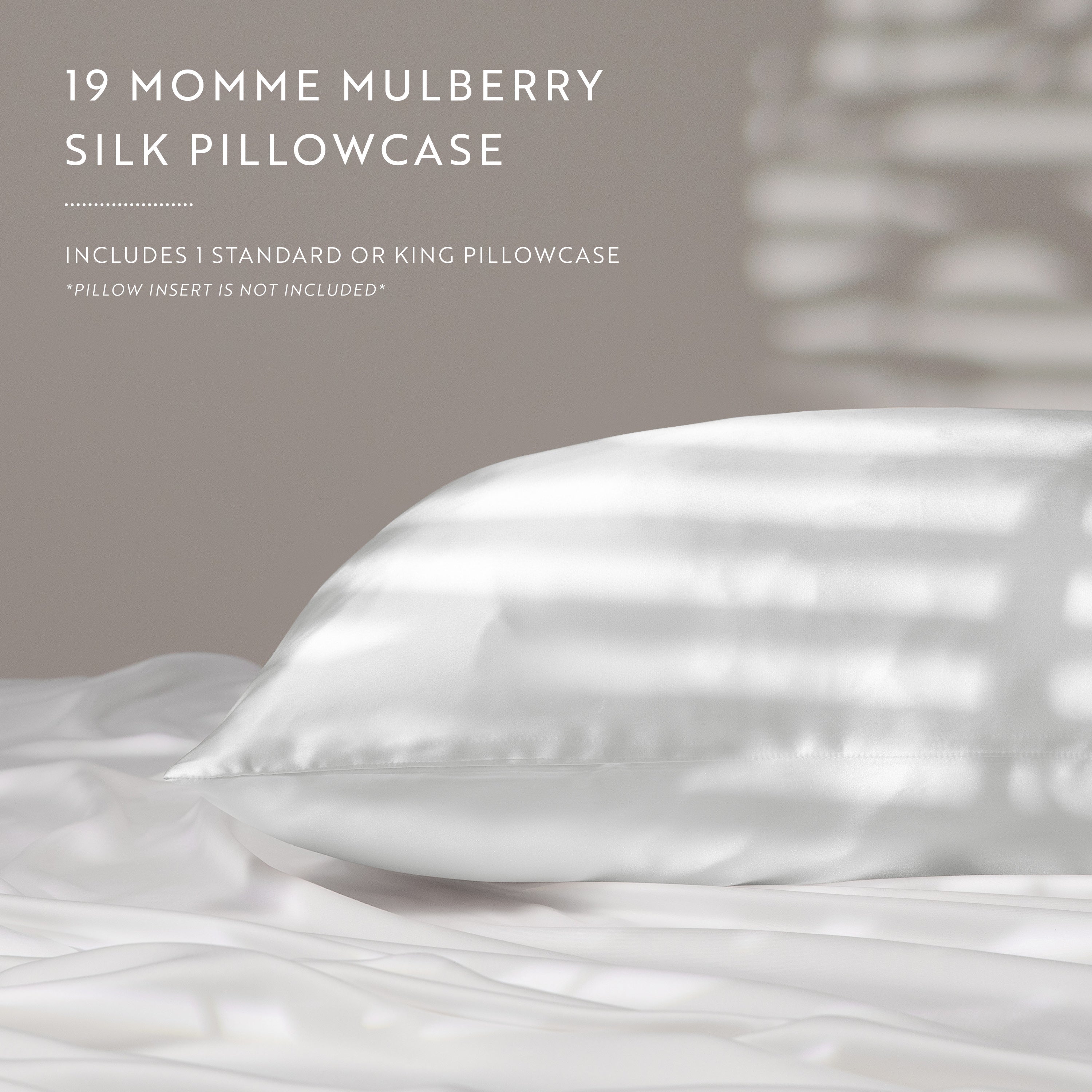 100% Mulberry Silk Pillowcase