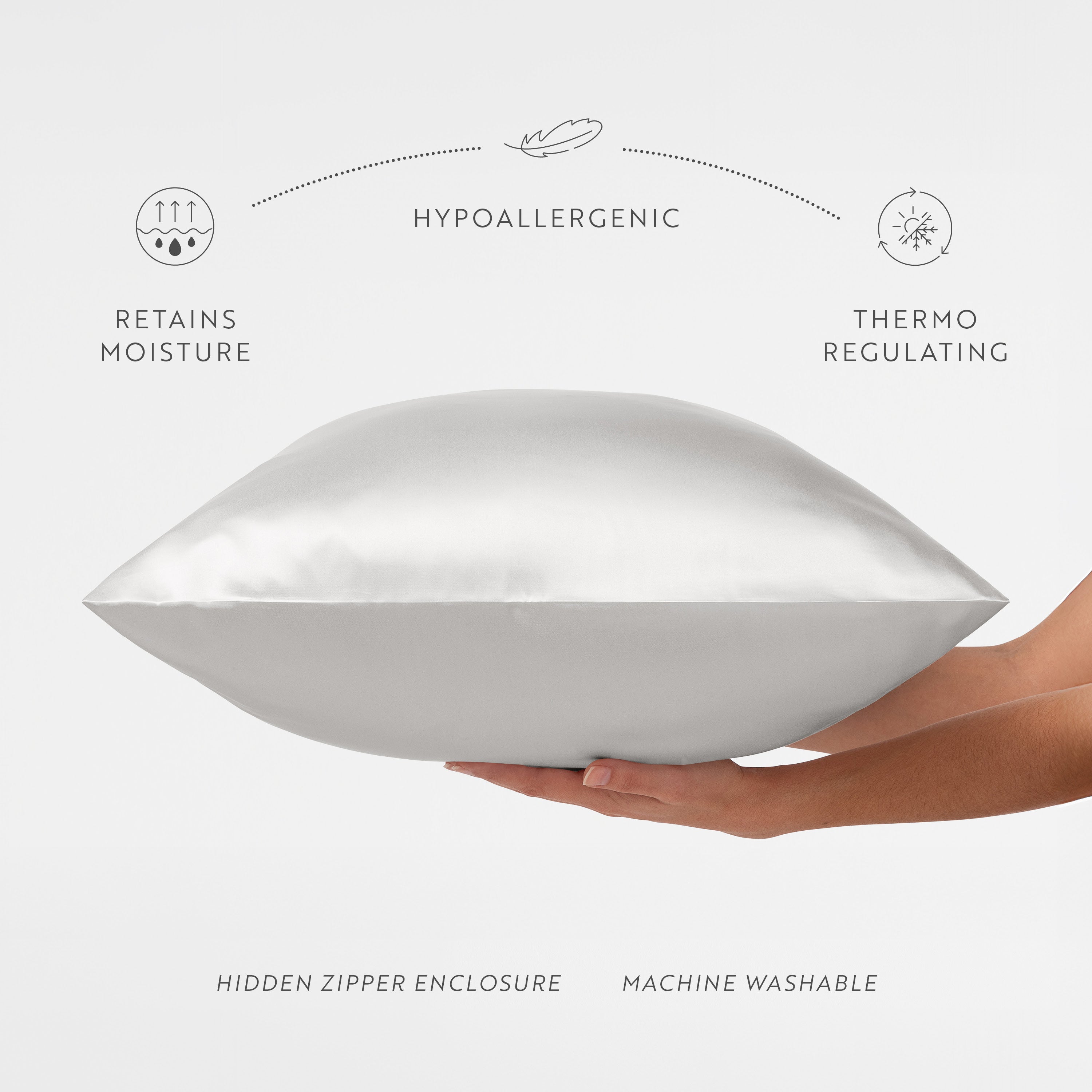 100% Mulberry Silk Pillowcase