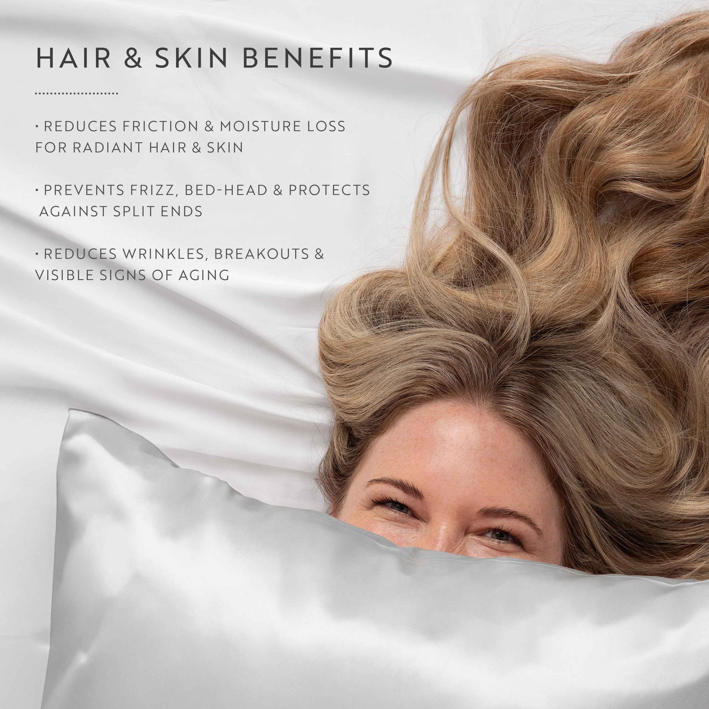 100% Mulberry Silk Pillowcase