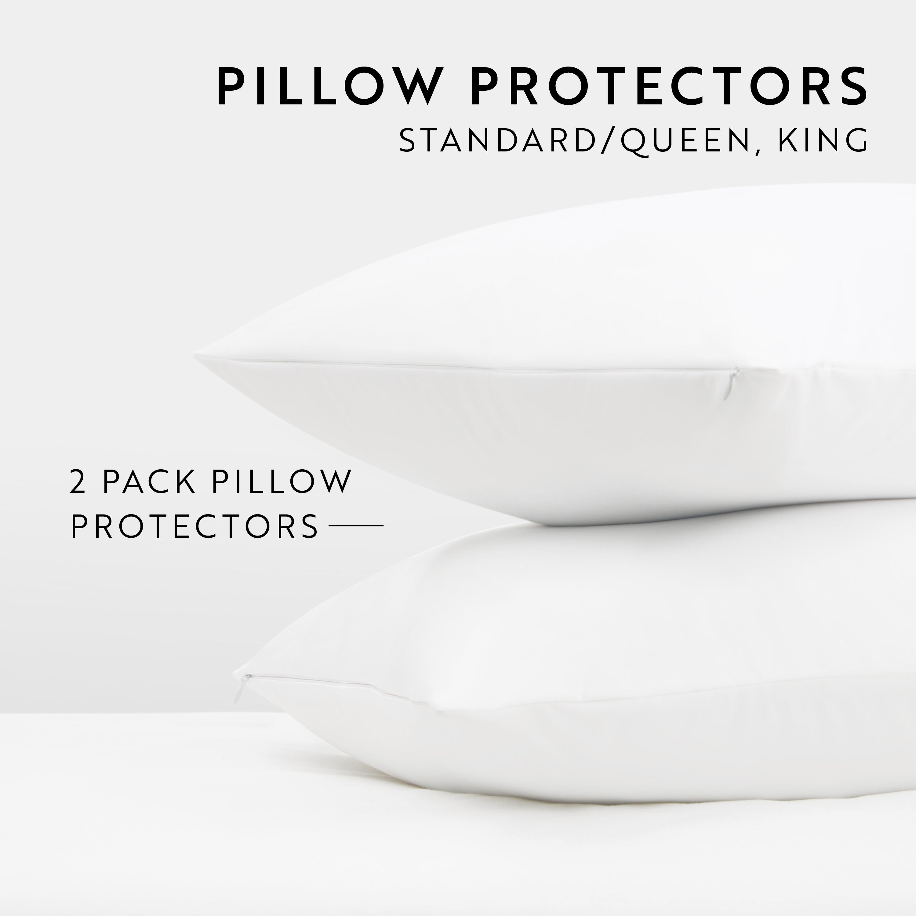 100% Polyester Jersey Knit Pillow Protector