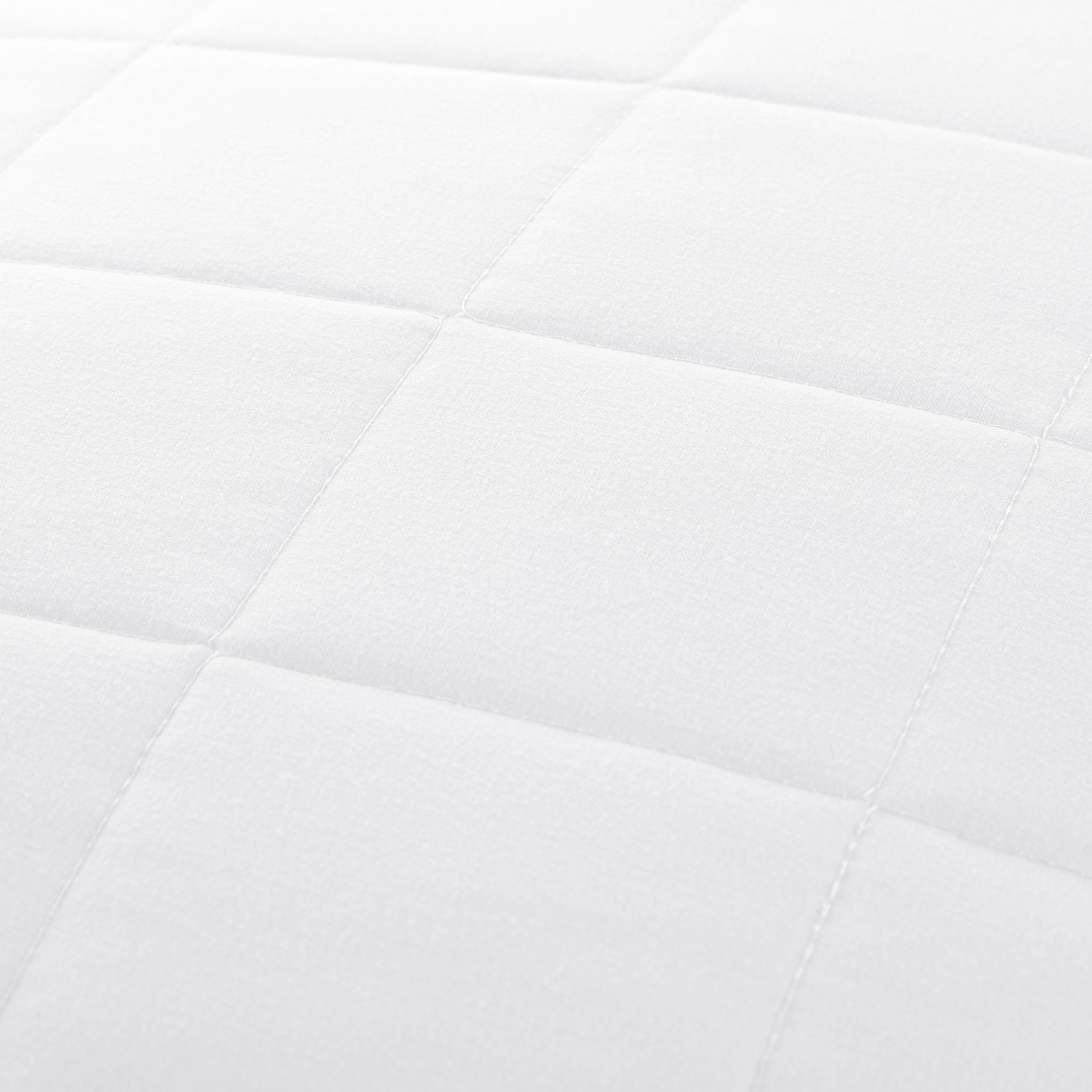 Lightweight Square Stitch Quilted Coverlet Set