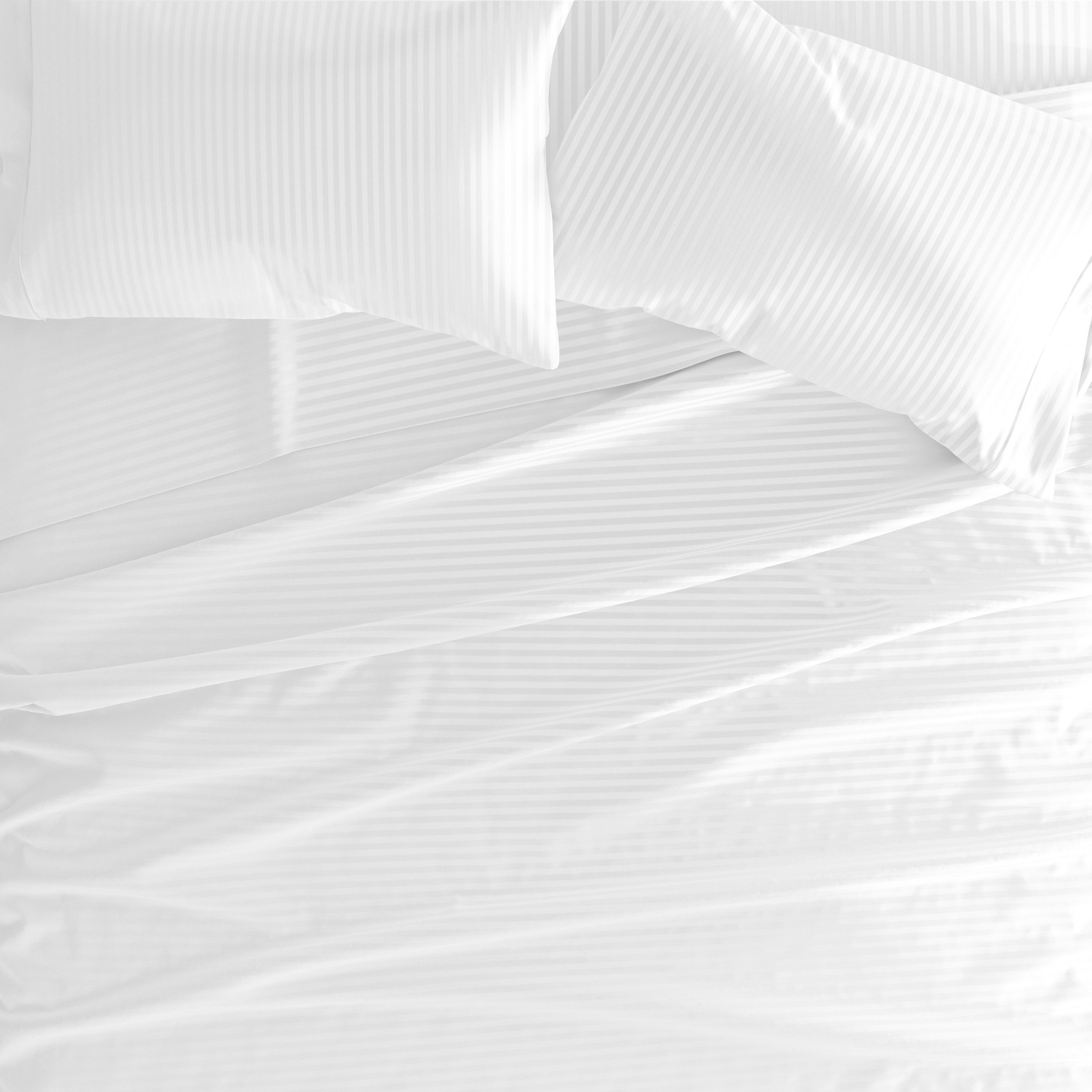 Stripes Embossed 4-Piece Sheet Set