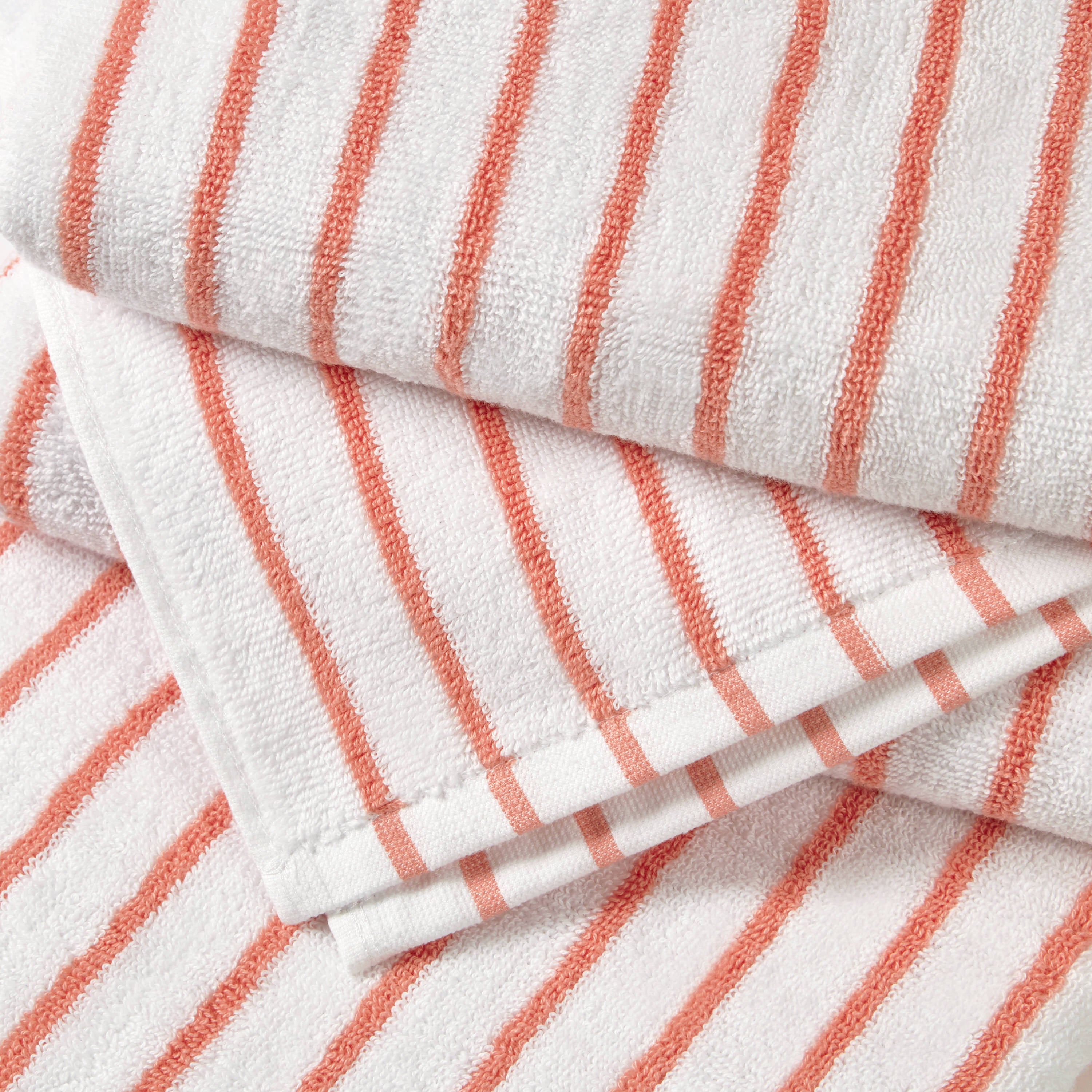 100% Cotton Stripe Cabana Towels
