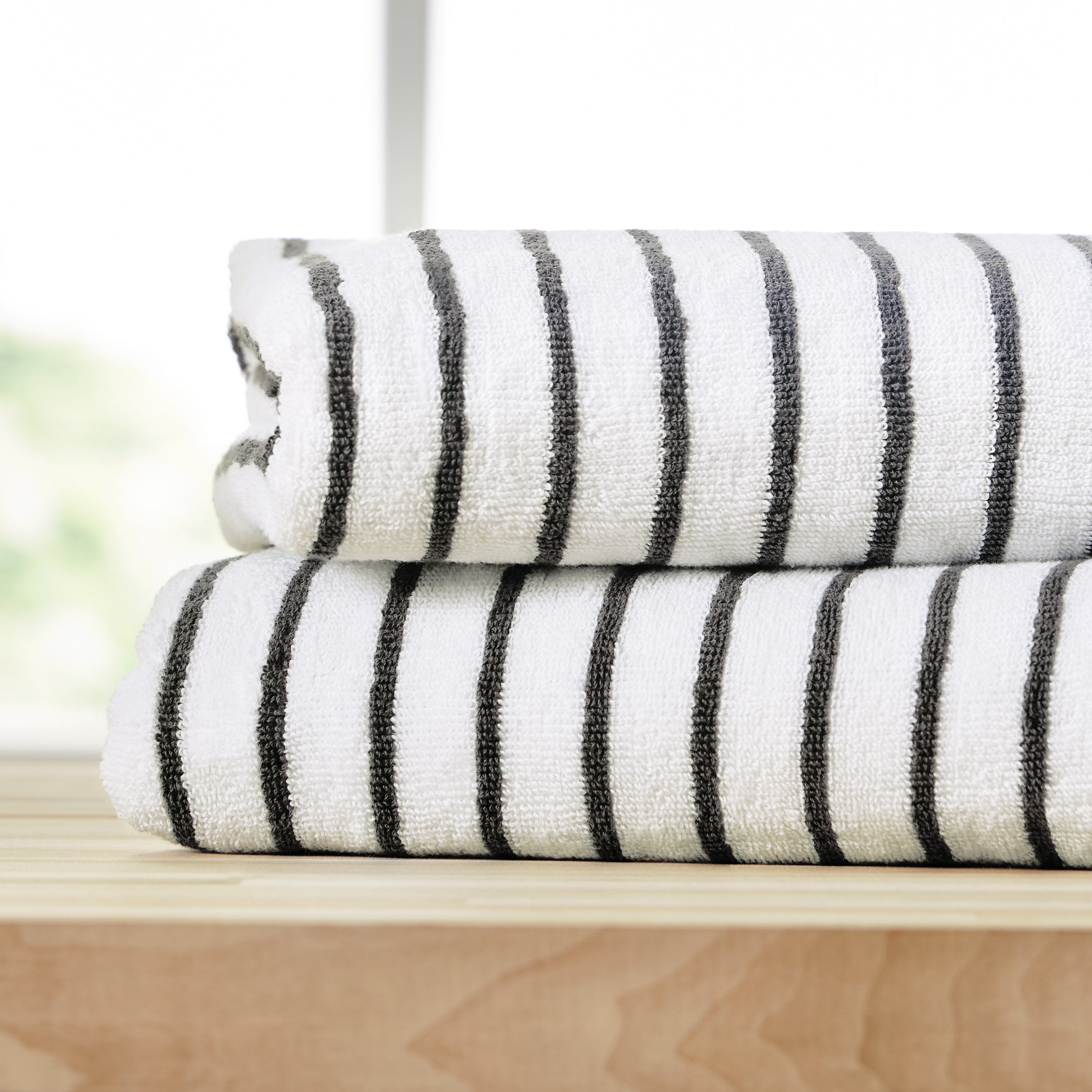 100% Cotton Stripe Cabana Towels