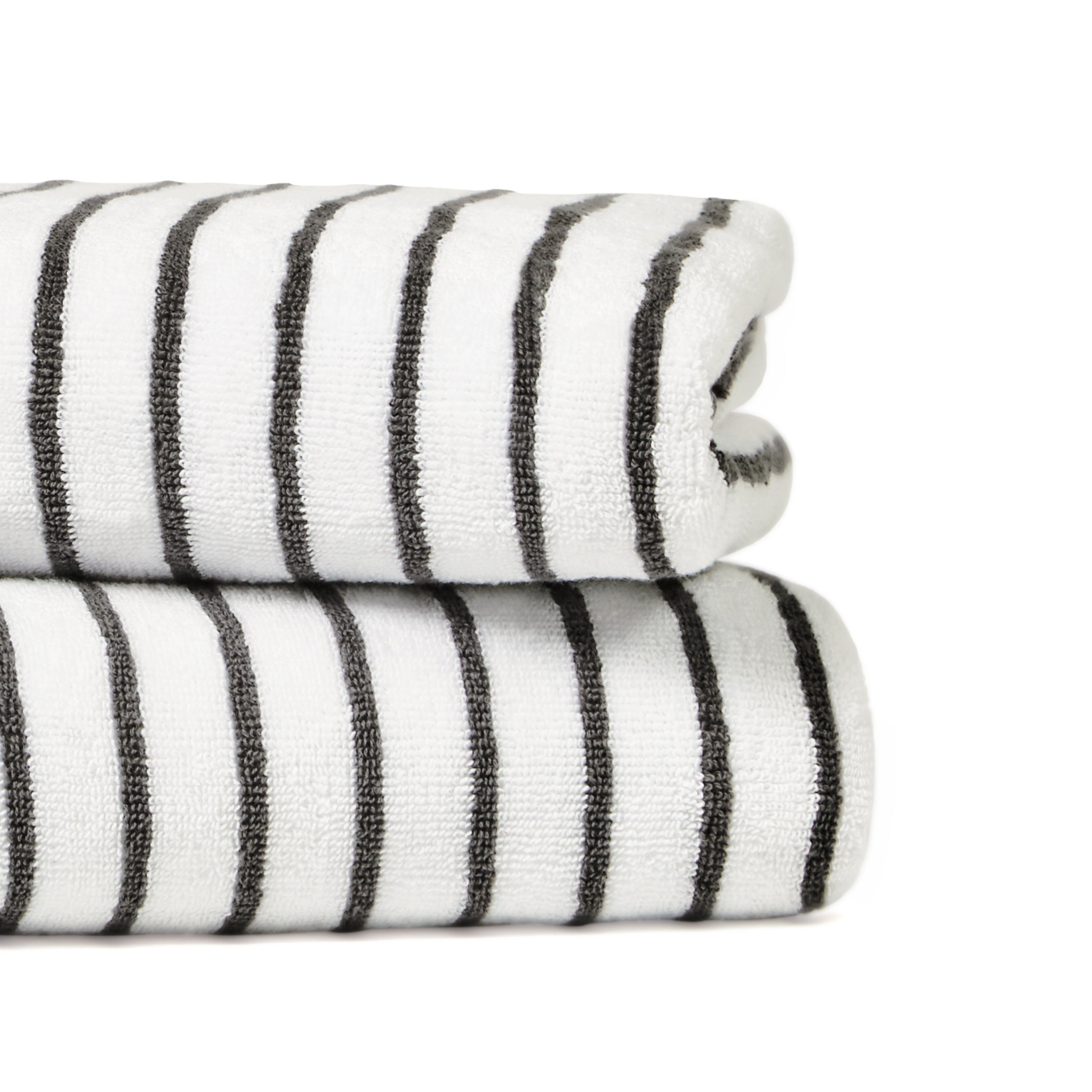 100% Cotton Stripe Cabana Towels
