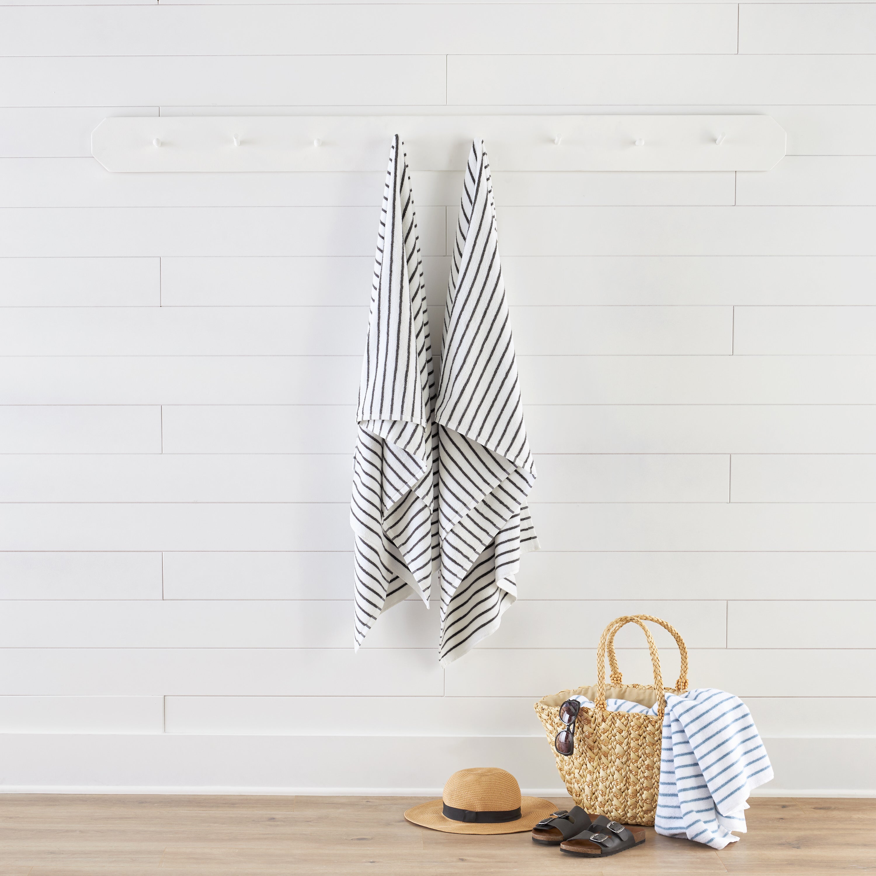 100% Cotton Stripe Cabana Towels
