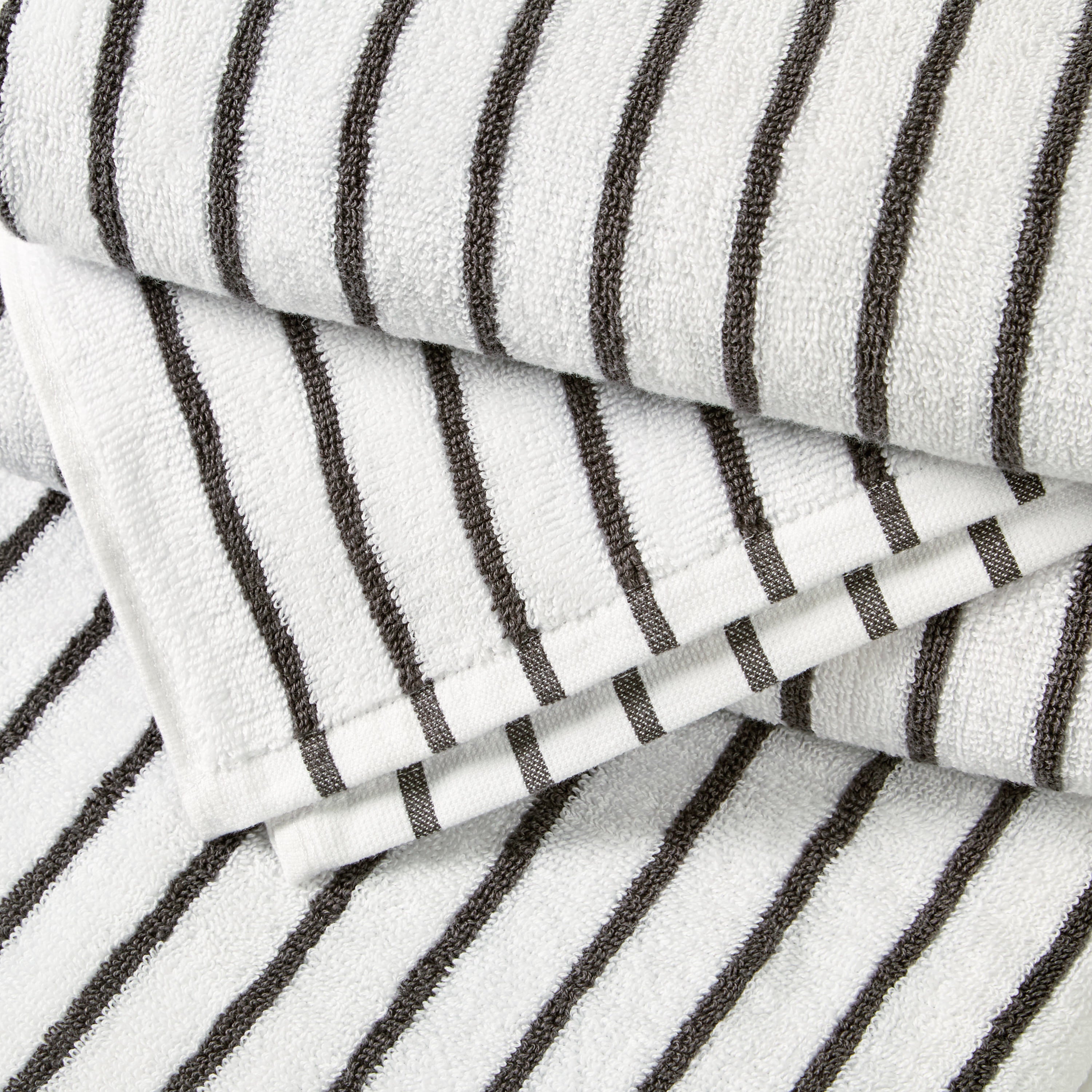 100% Cotton Stripe Cabana Towels