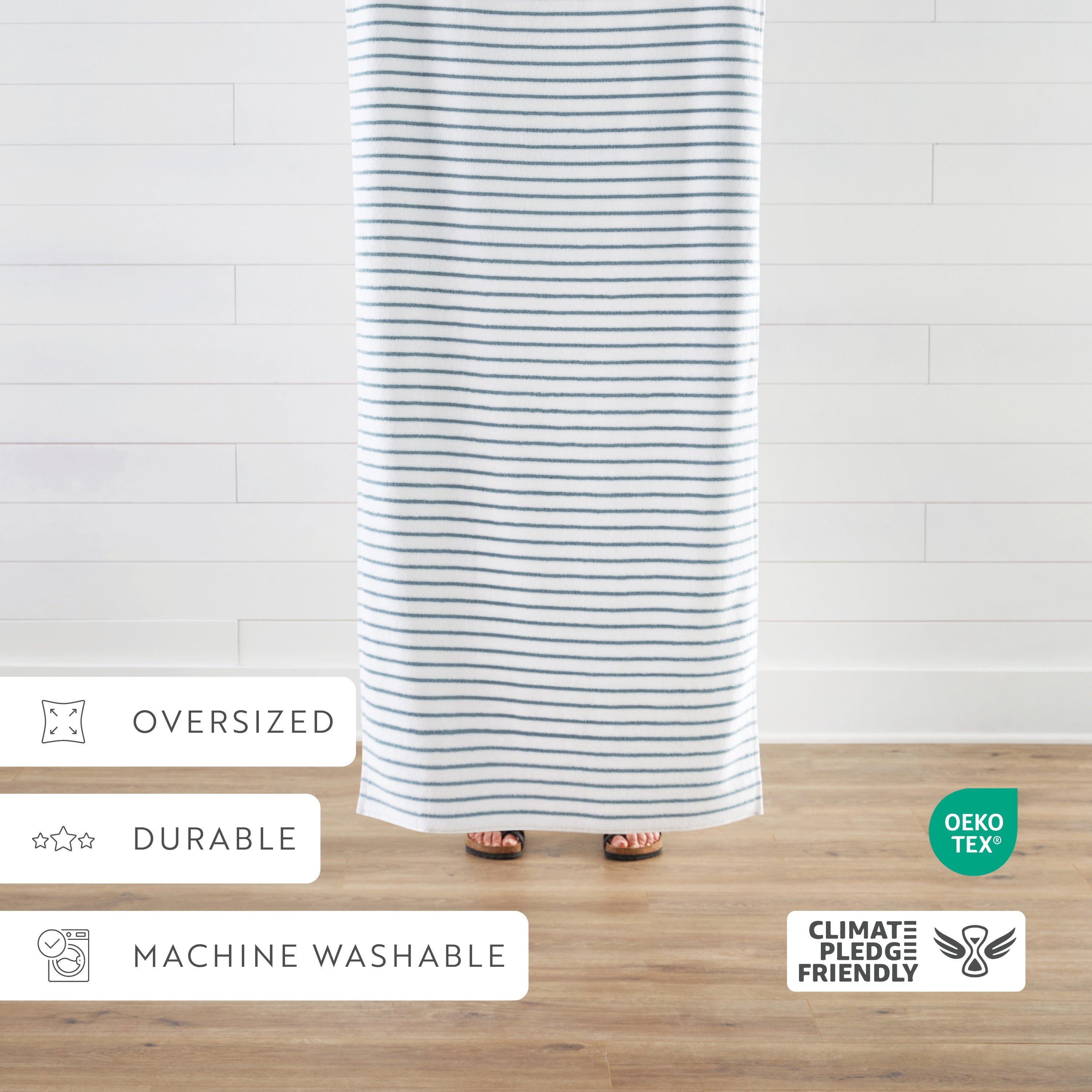 100% Cotton Stripe Cabana Towels