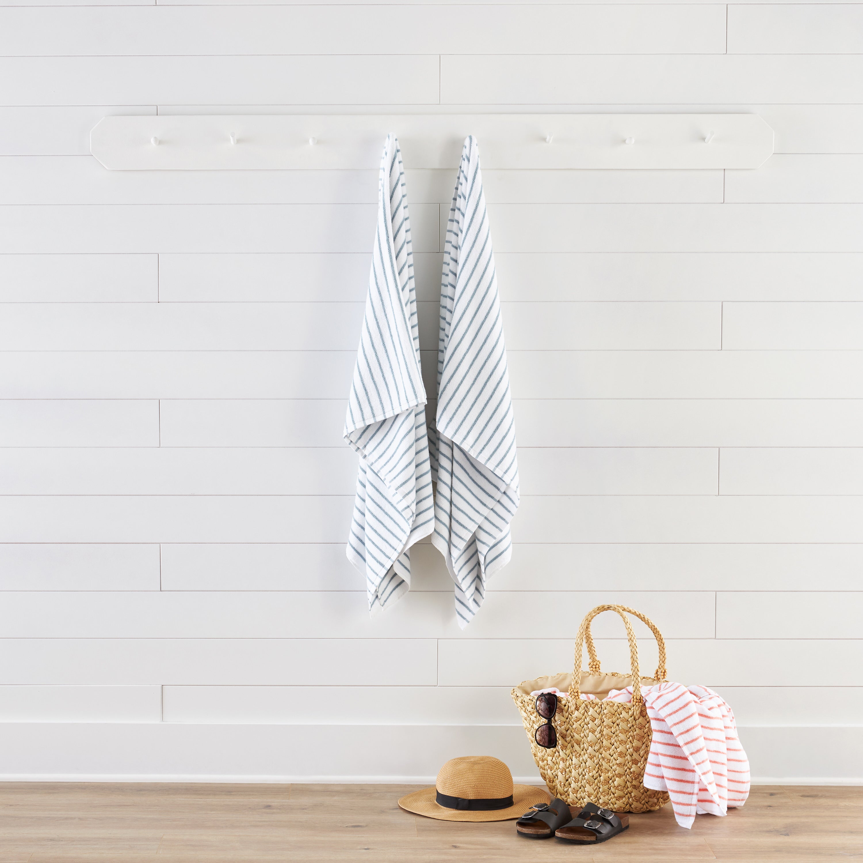 100% Cotton Stripe Cabana Towels