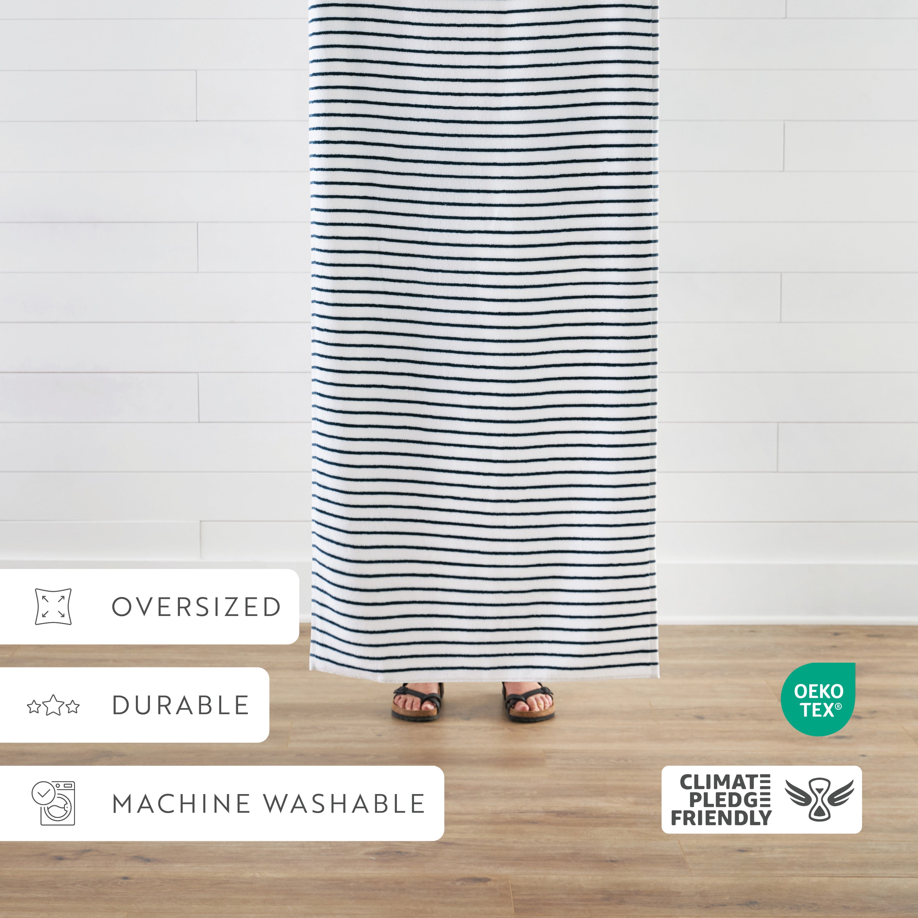 100% Cotton Stripe Cabana Towels