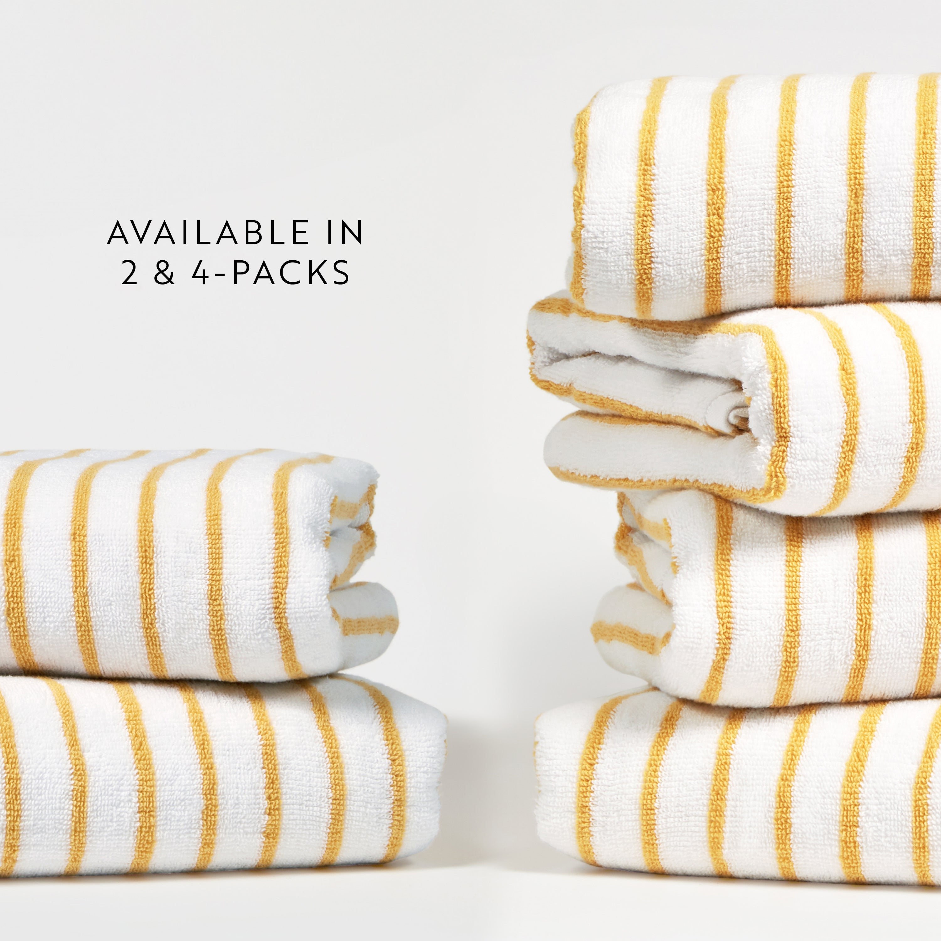 100% Cotton Stripe Cabana Towels