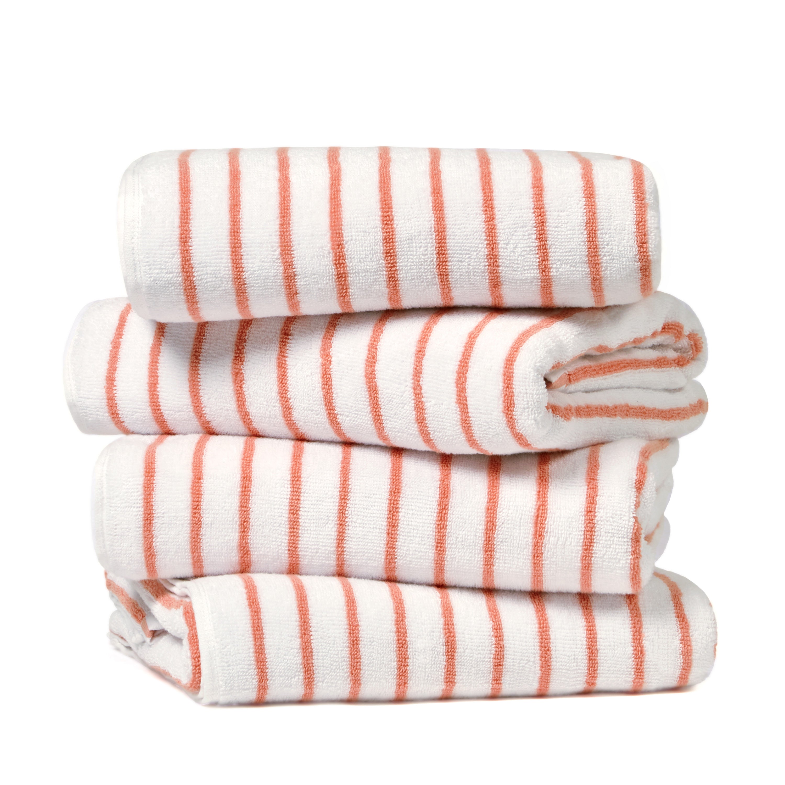 100% Cotton Stripe Cabana Towels