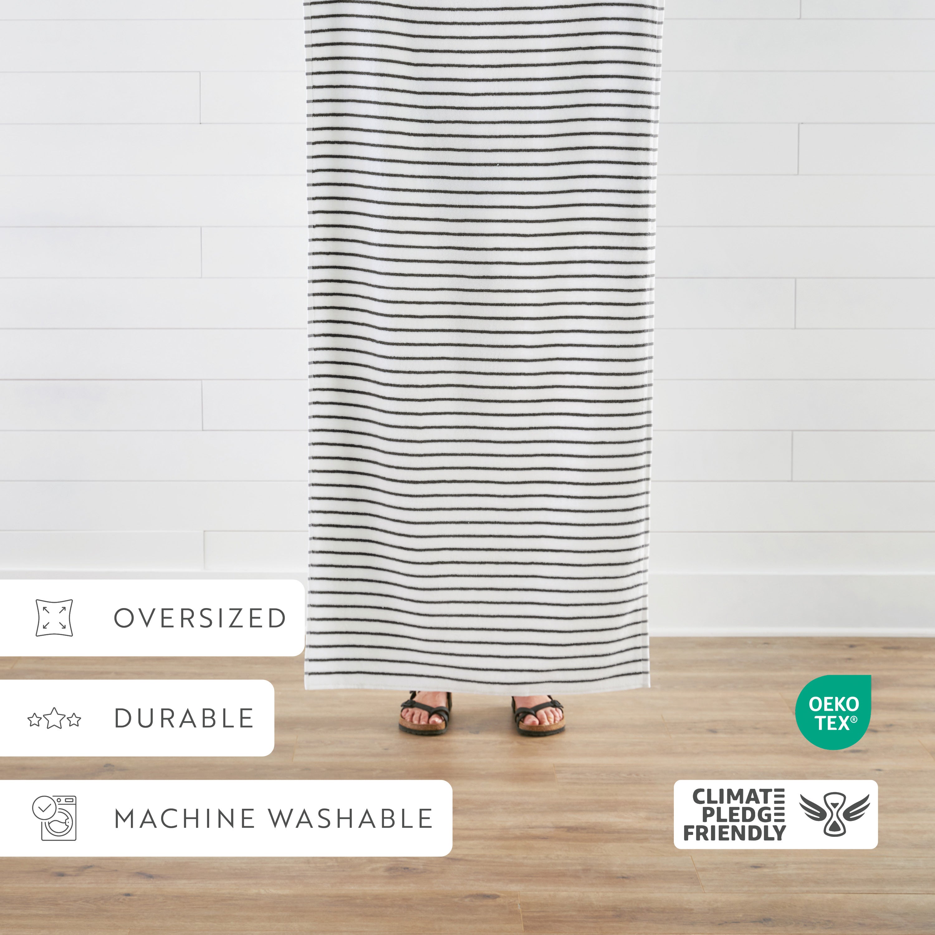 100% Cotton Stripe Cabana Towels