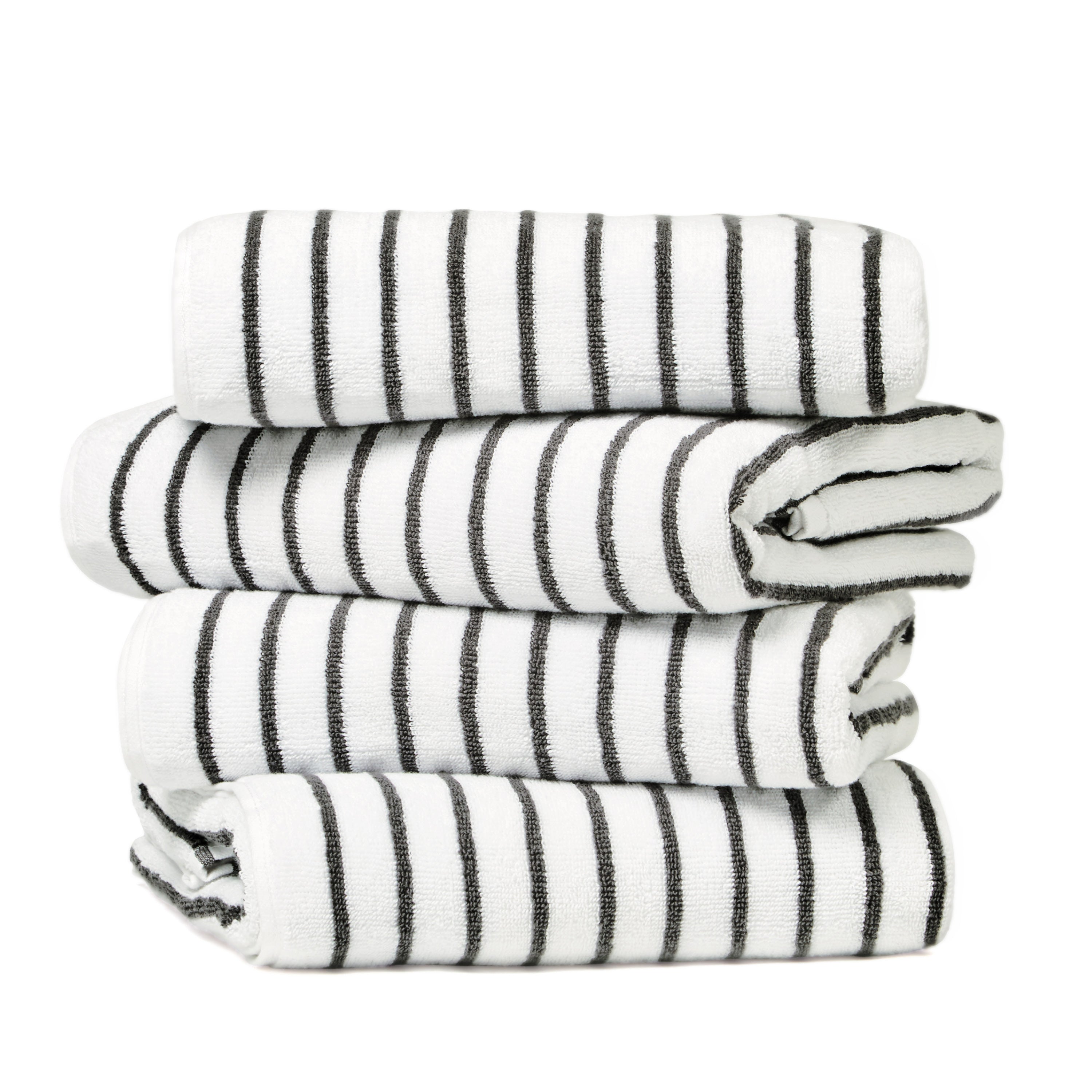 100% Cotton Stripe Cabana Towels