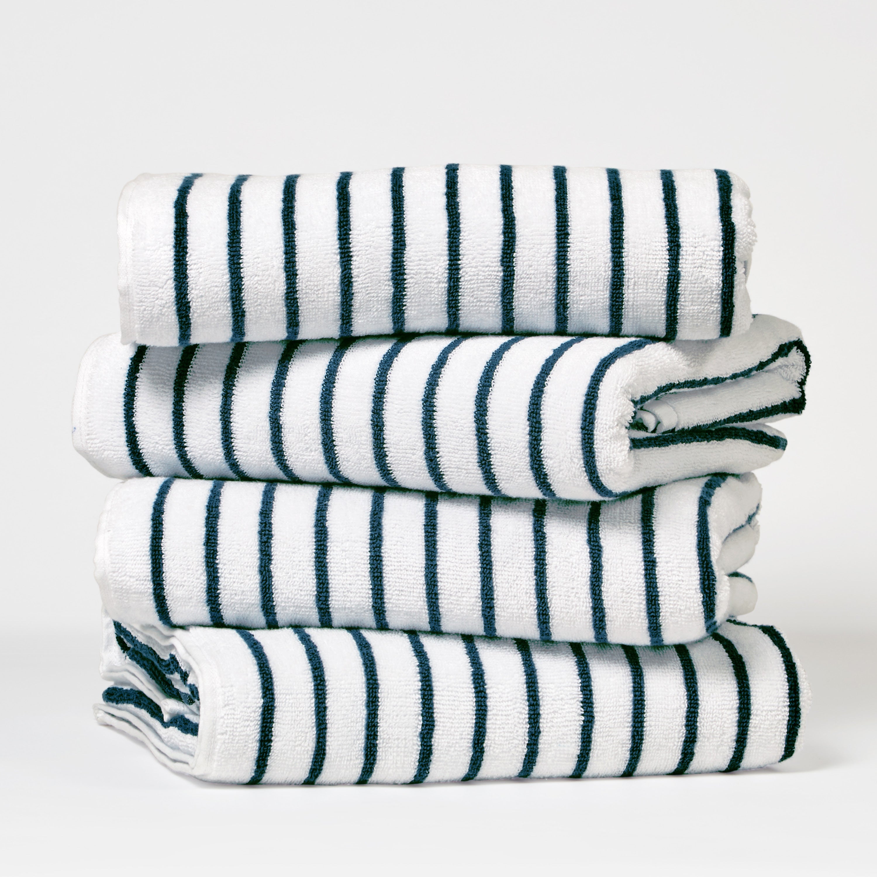 100% Cotton Stripe Cabana Towels