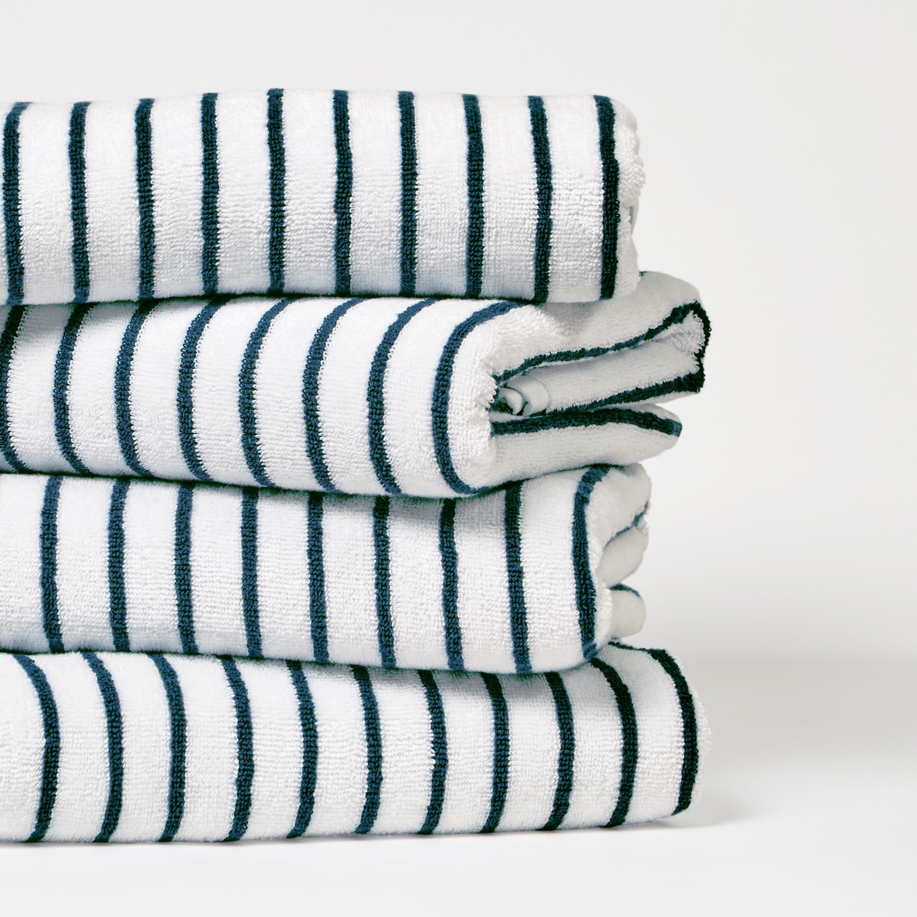 100% Cotton Stripe Cabana Towels