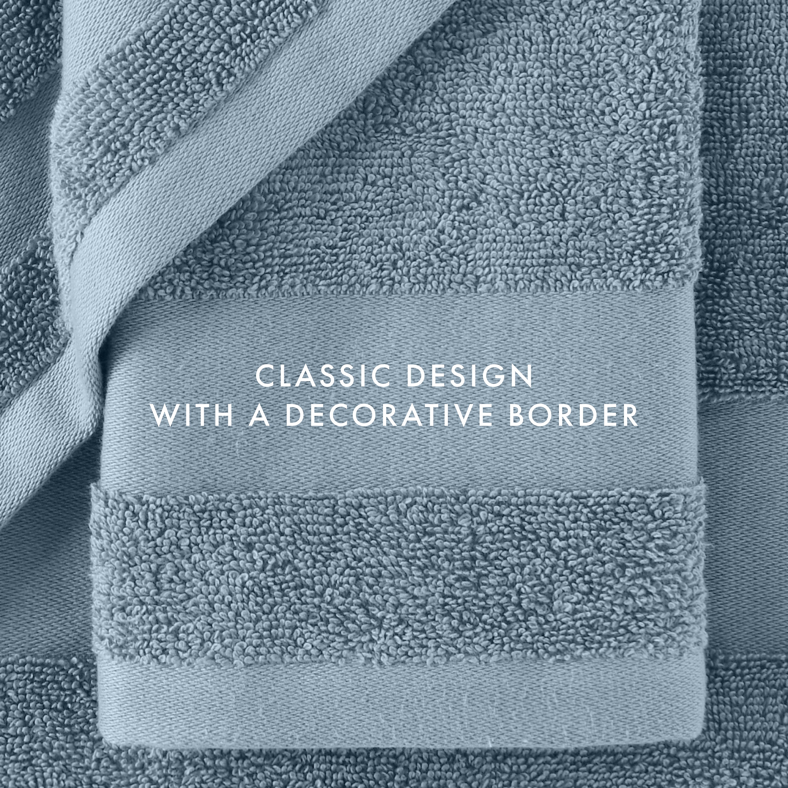 4-Piece Hotel-Quality 100% Bath Towel Set