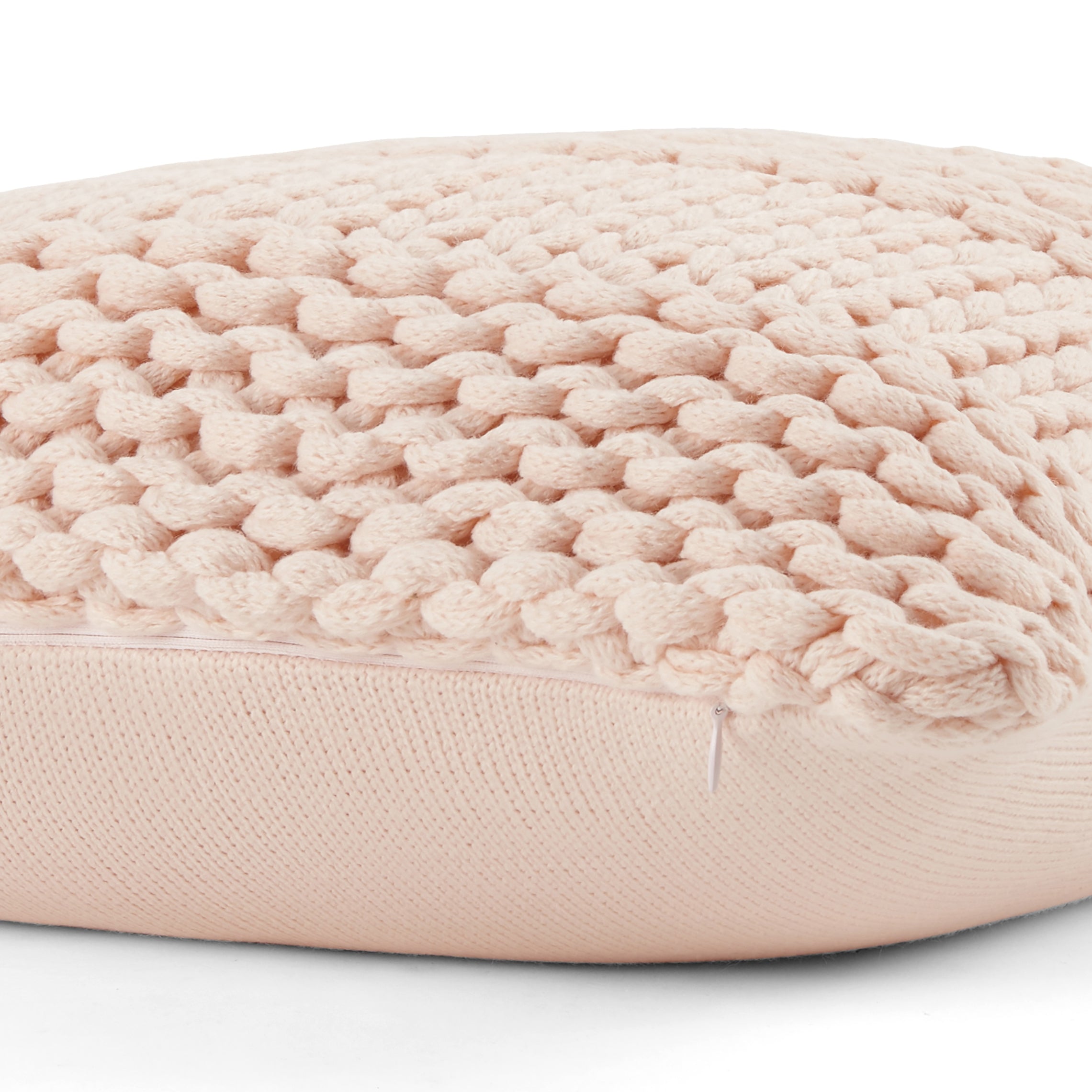 Cozy Chunky Knit Acrylic Decor Throw Pillow Cover