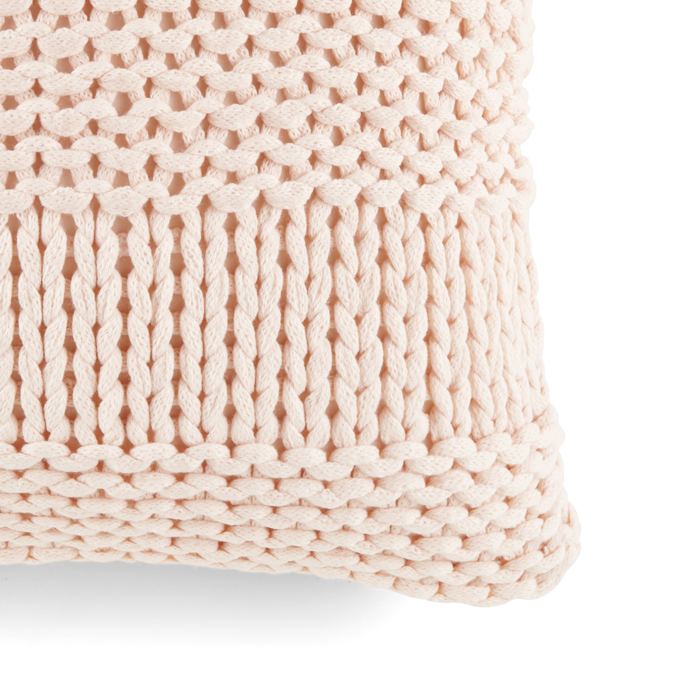 Cozy Chunky Knit Acrylic Decor Throw Pillow Cover