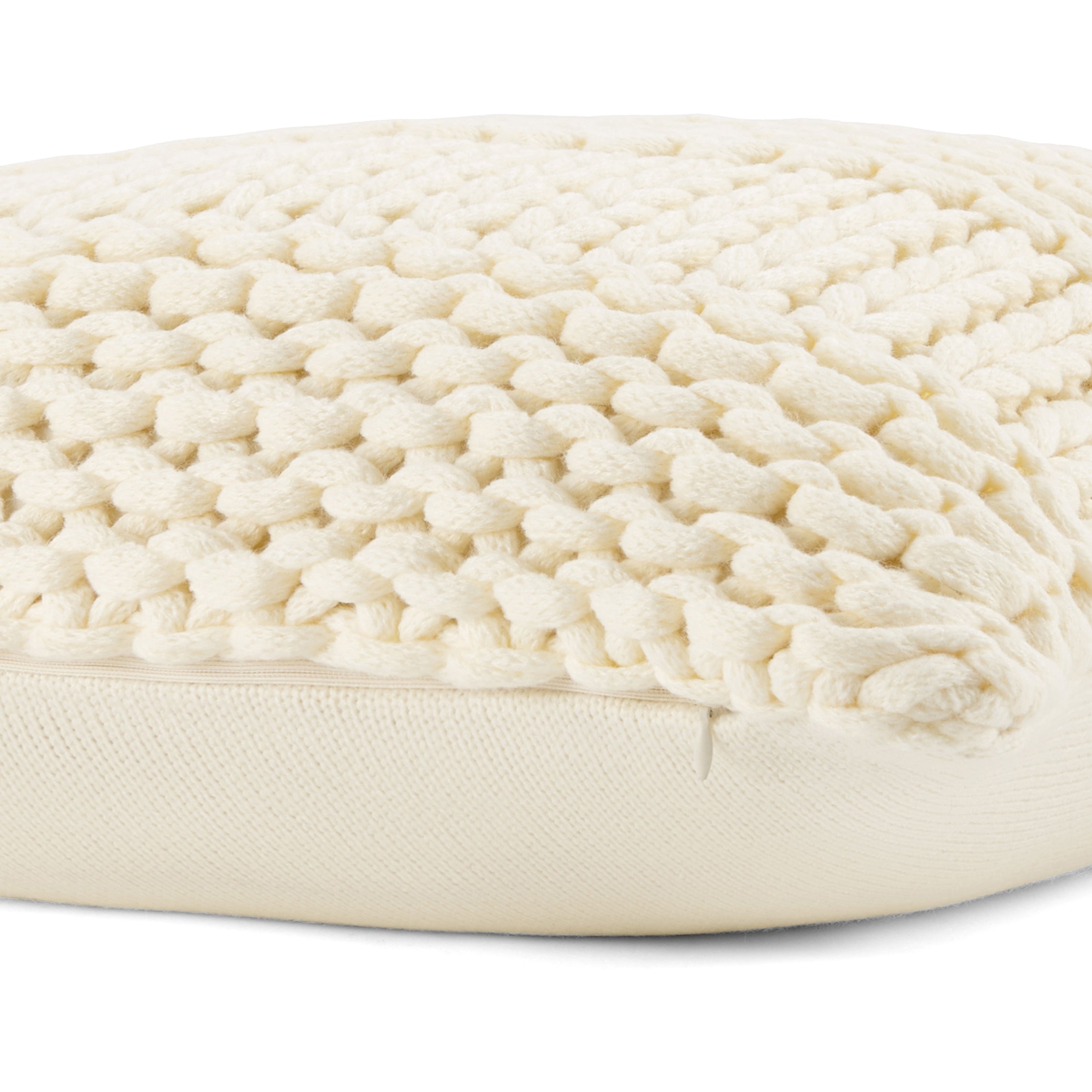 Cozy Chunky Knit Acrylic Decor Throw Pillow Cover