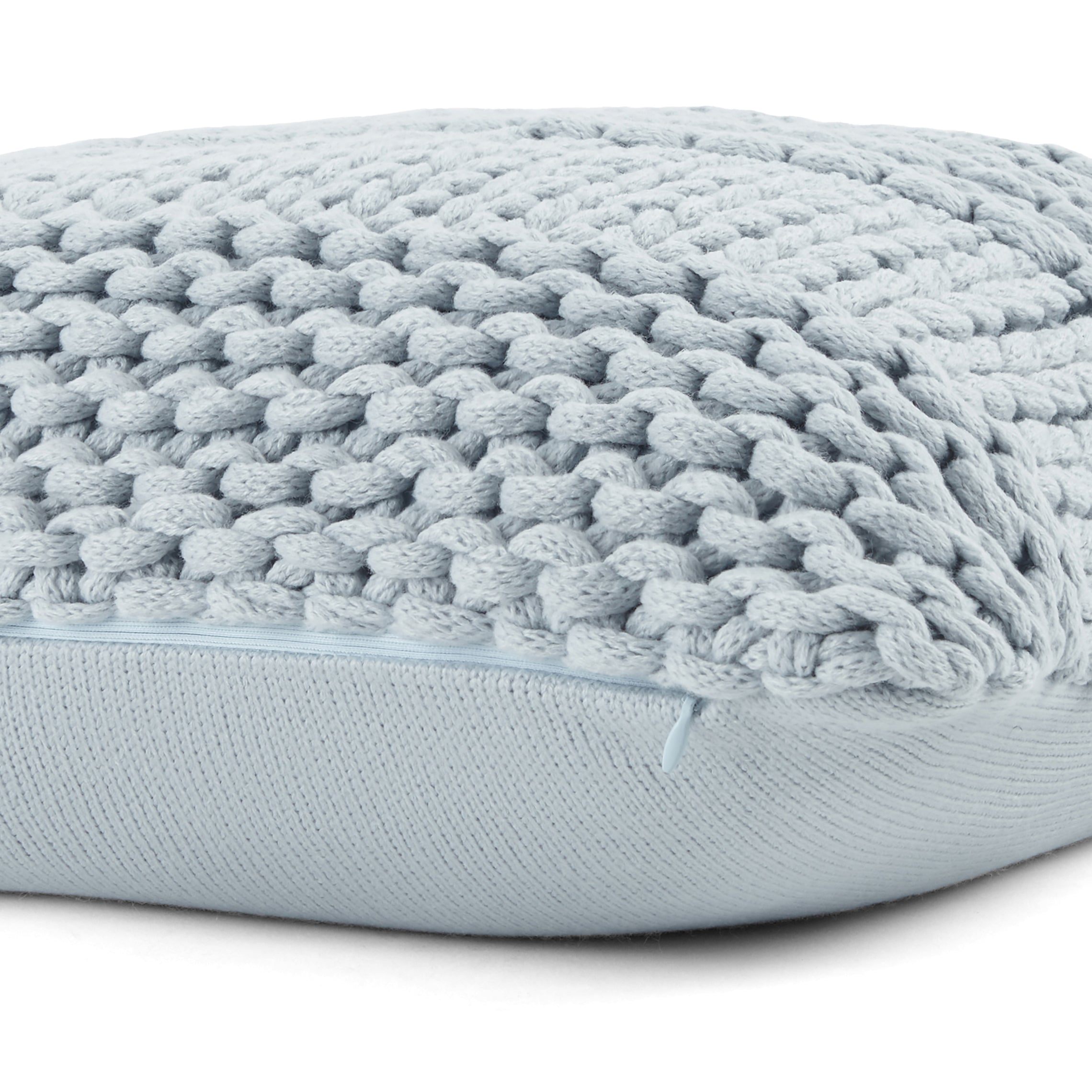 Cozy Chunky Knit Acrylic Decor Throw Pillow Cover