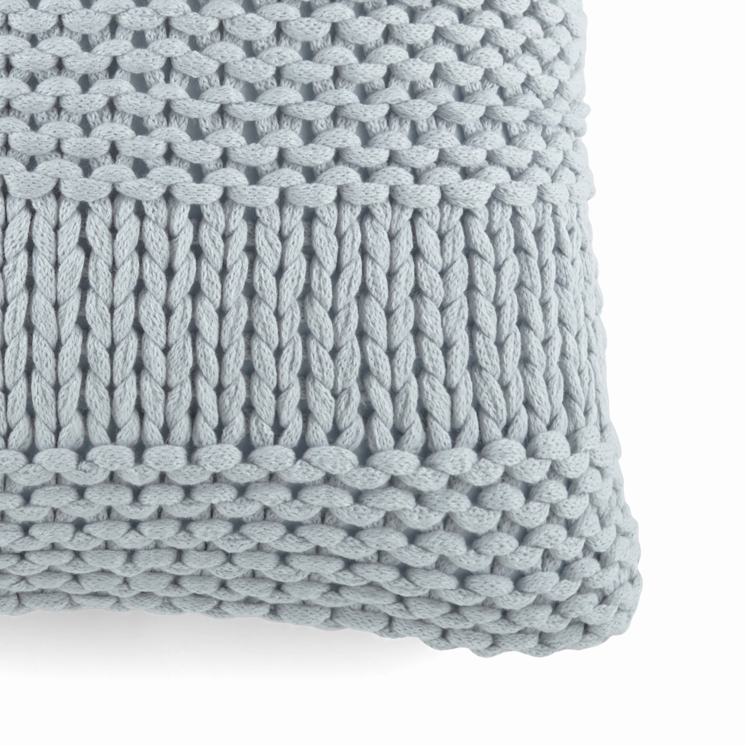 Cozy Chunky Knit Acrylic Decor Throw Pillow Cover