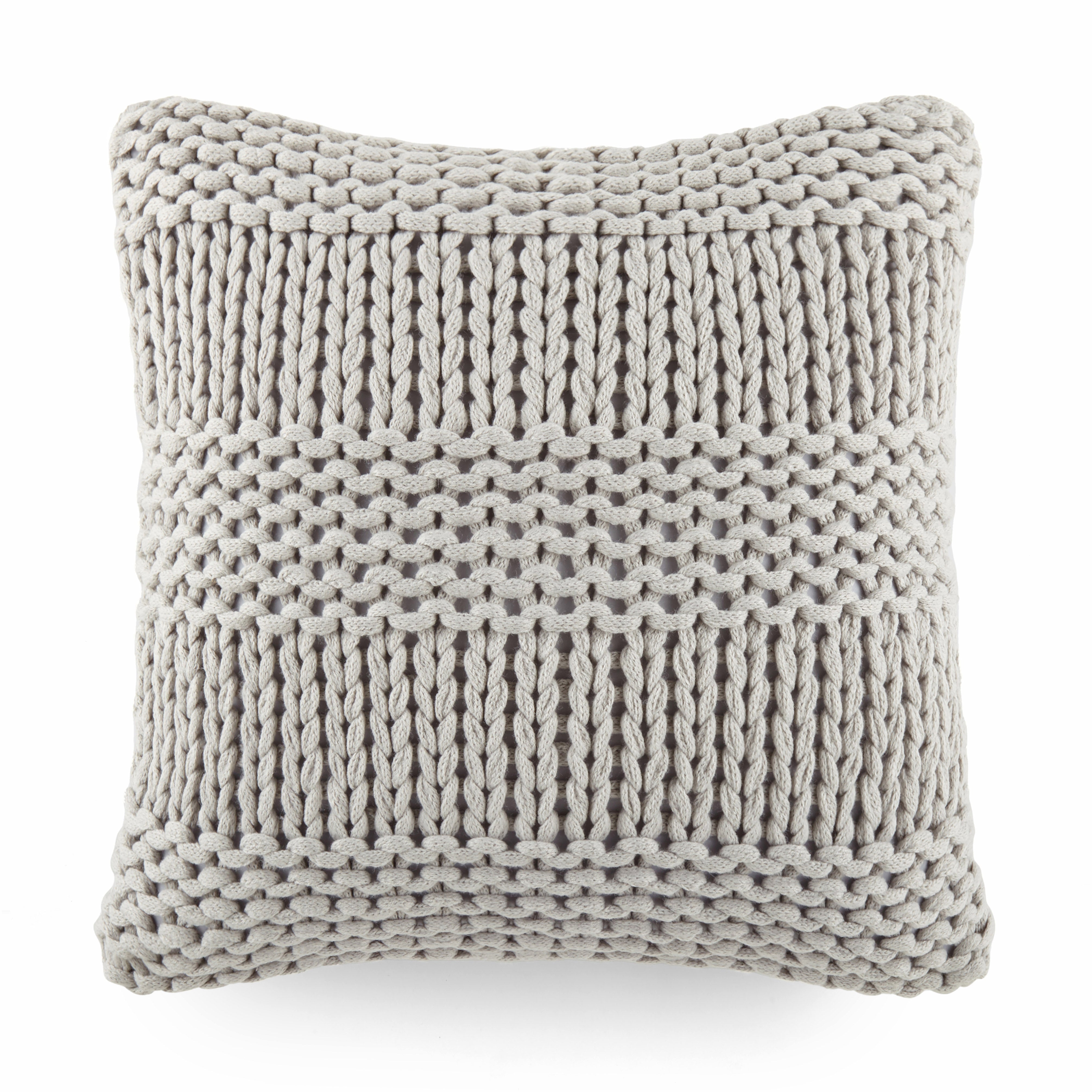 Cozy Chunky Knit Acrylic Decor Throw Pillow Cover