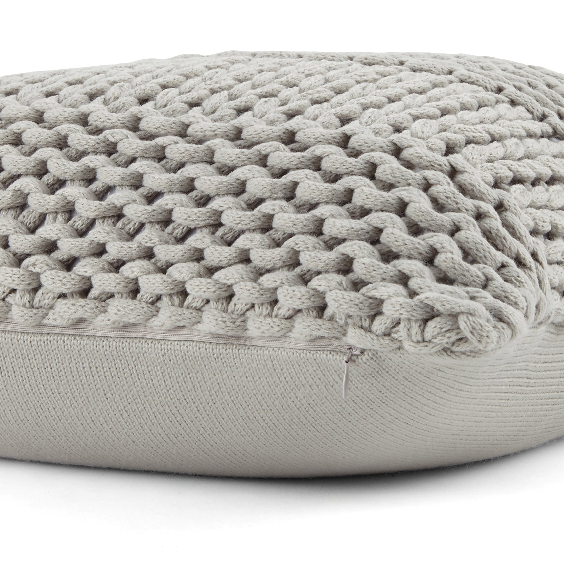 Cozy Chunky Knit Acrylic Decor Throw Pillow Cover