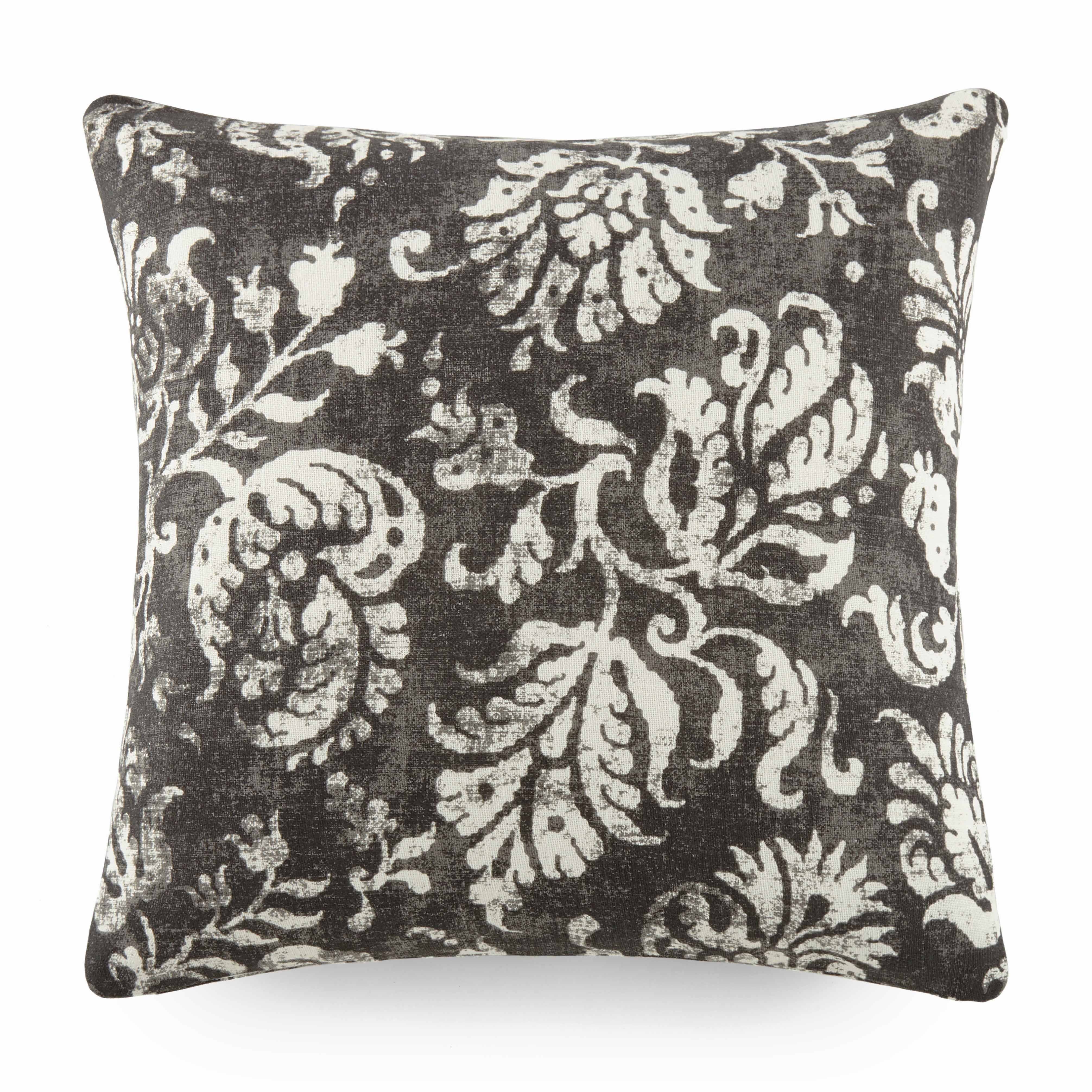 Distressed Floral Elegant Cotton Decor Throw Pillow Cover