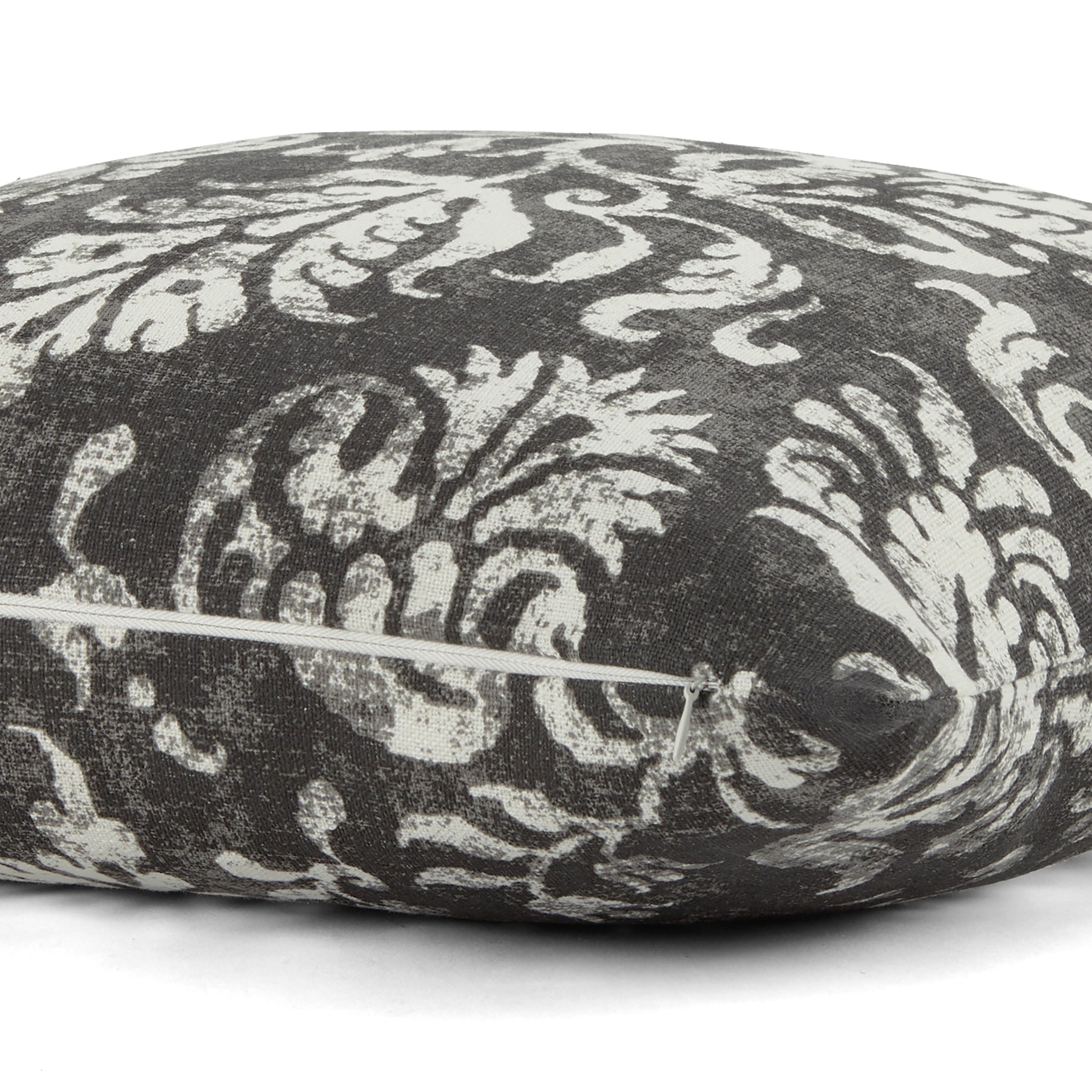 Distressed Floral Elegant Cotton Decor Throw Pillow Cover