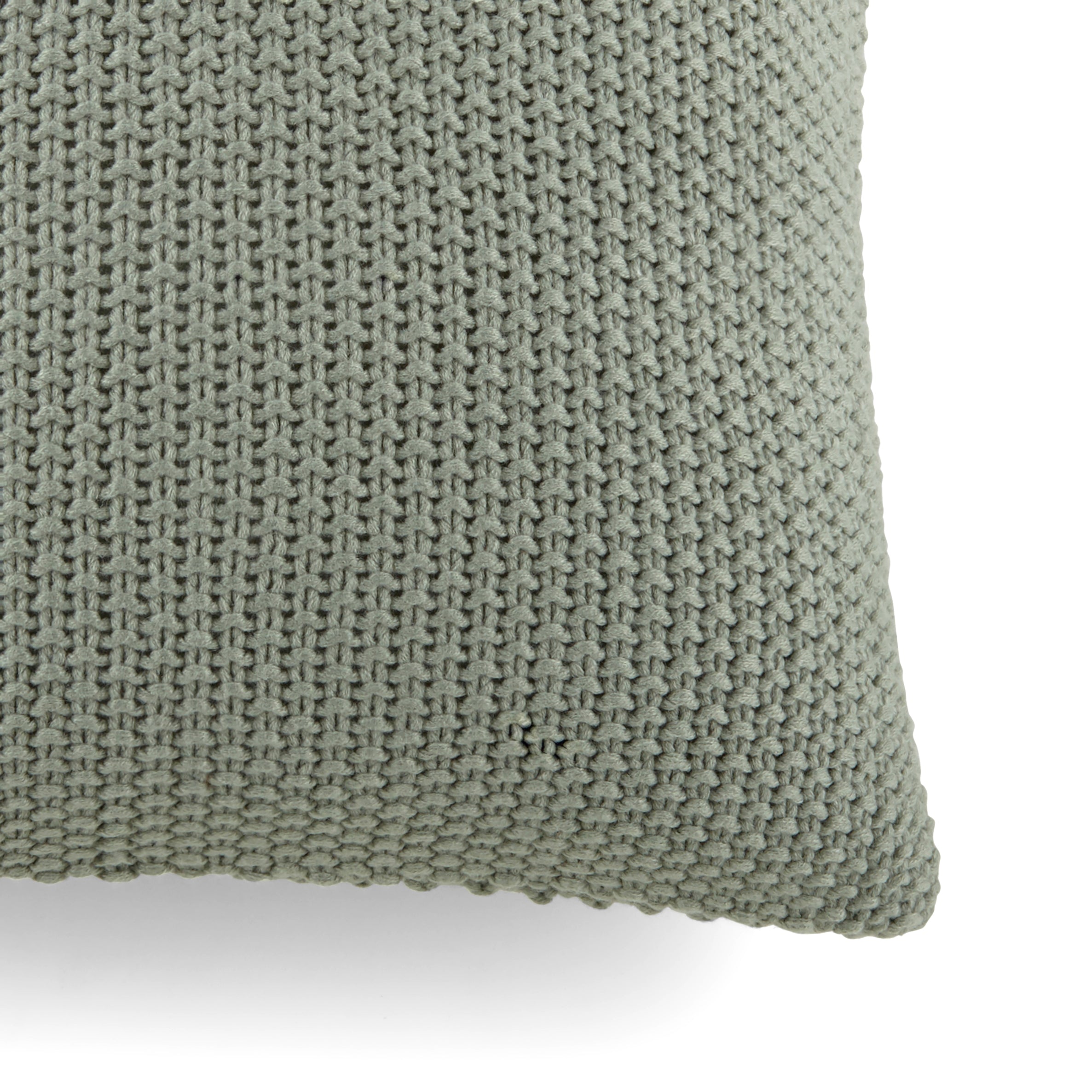 Seed Stitch Knit Acrylic Decor Throw Pillow Cover