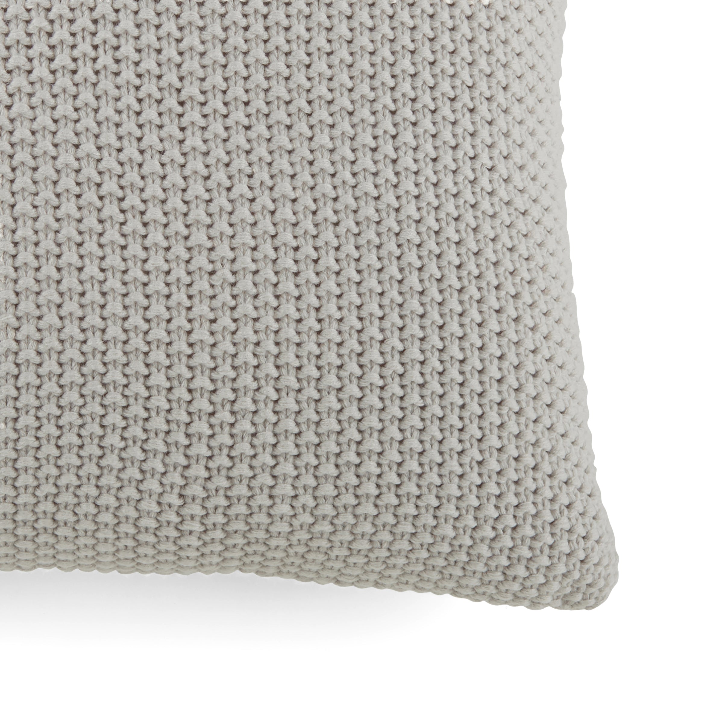 Seed Stitch Knit Acrylic Decor Throw Pillow Cover