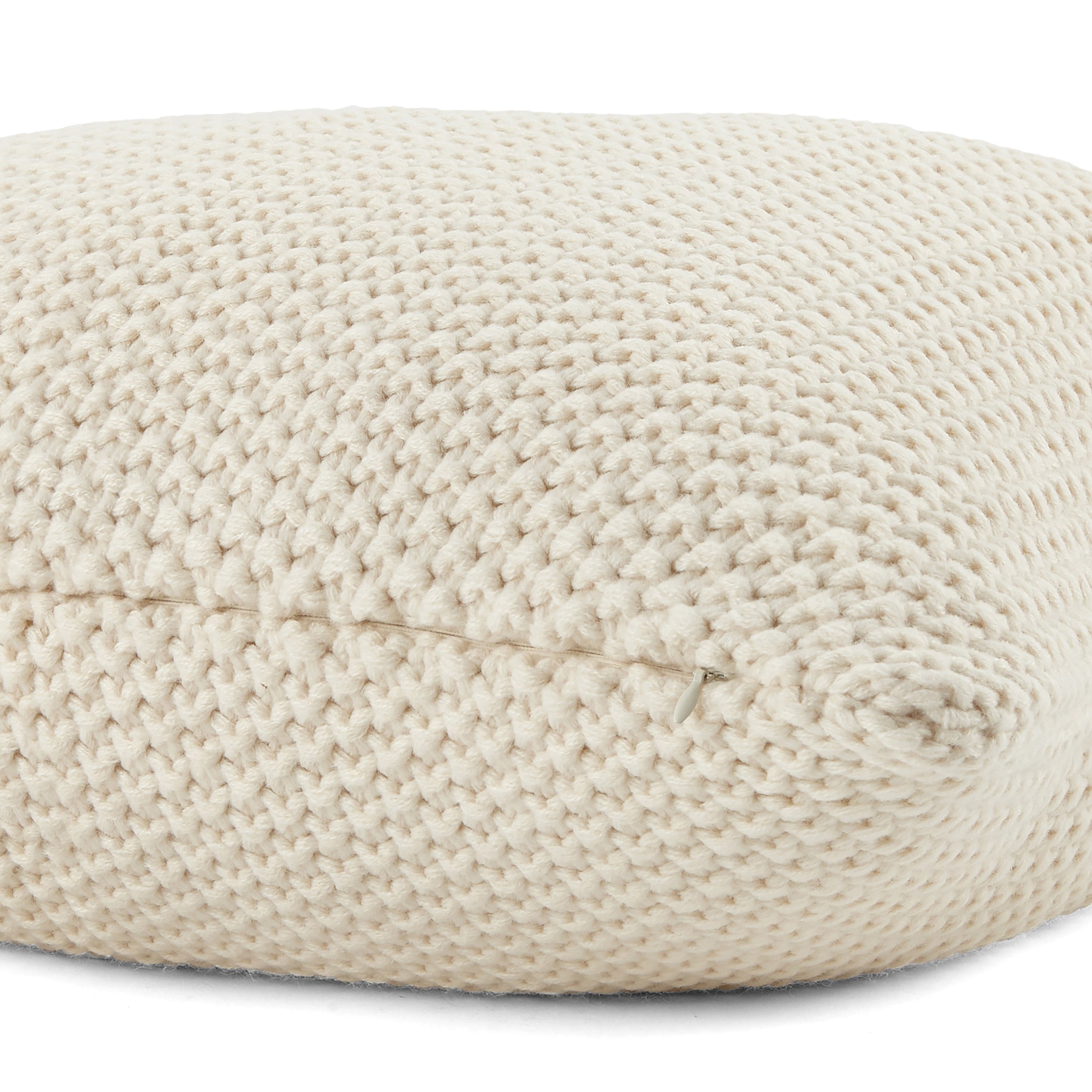 Seed Stitch Knit Acrylic Decor Throw Pillow Cover