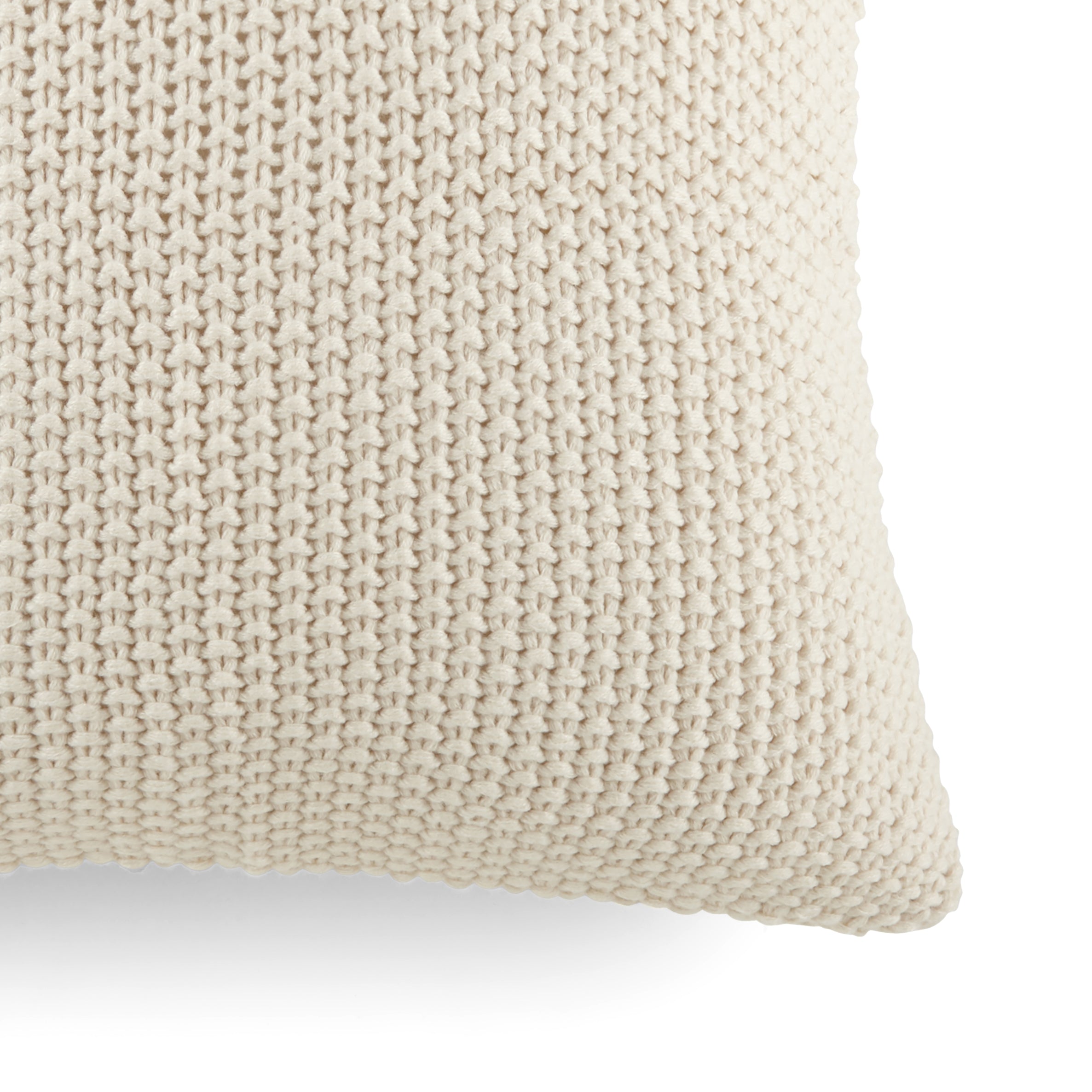 Seed Stitch Knit Acrylic Decor Throw Pillow Cover