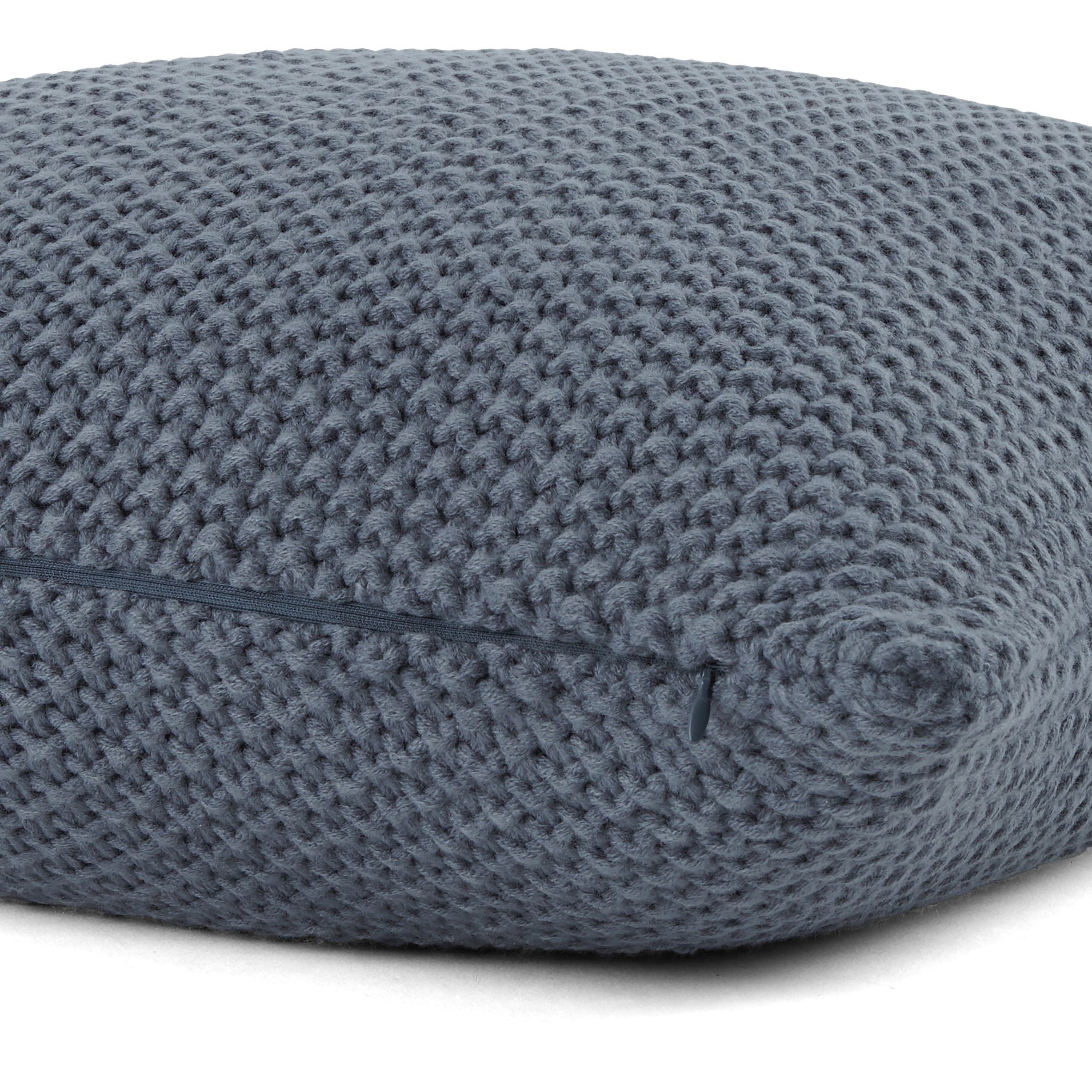 Seed Stitch Knit Acrylic Decor Throw Pillow Cover