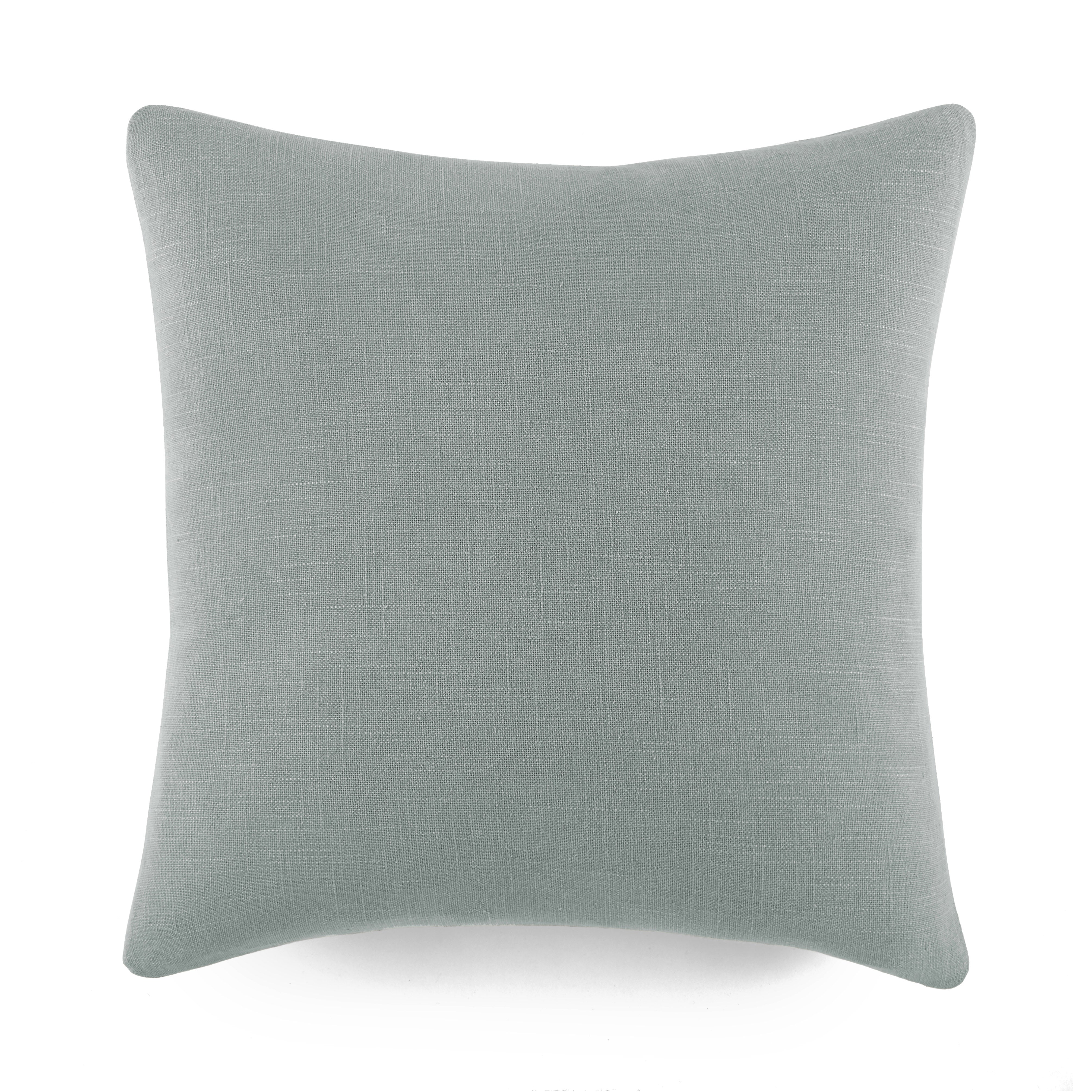 Stone Washed and Distressed Cotton Decor Throw Pillow Cover