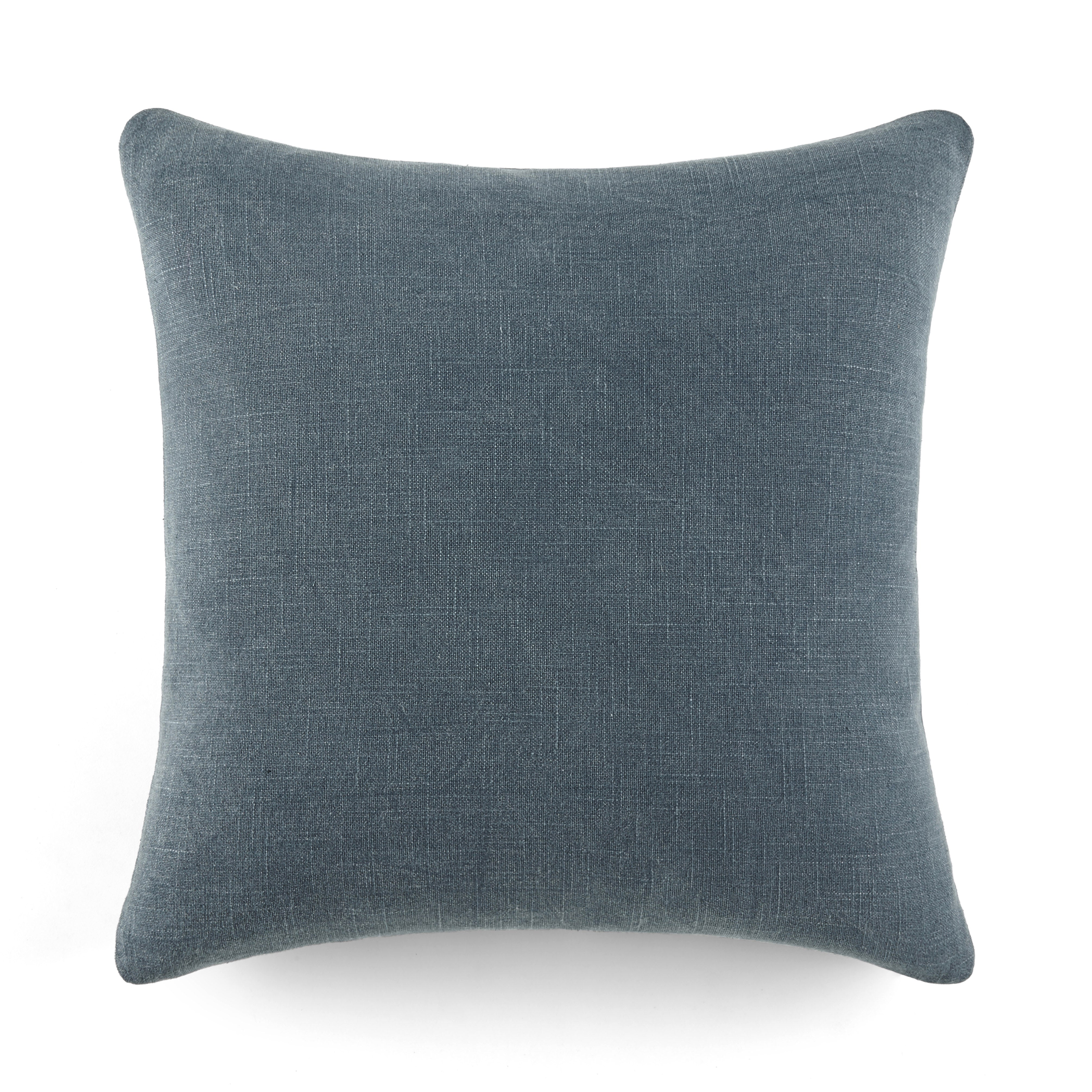 Stone Washed and Distressed Cotton Decor Throw Pillow Cover