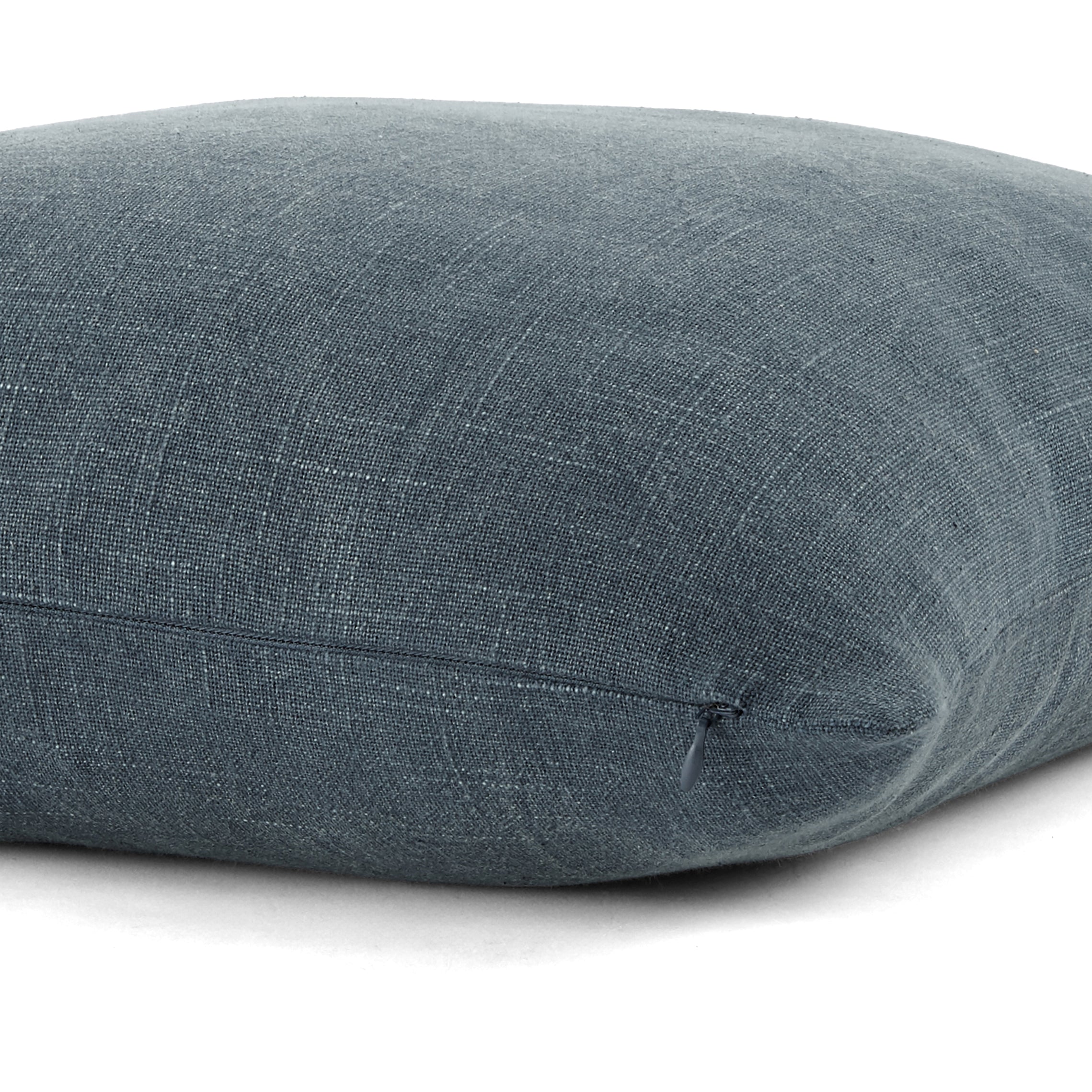 Stone Washed and Distressed Cotton Decor Throw Pillow Cover