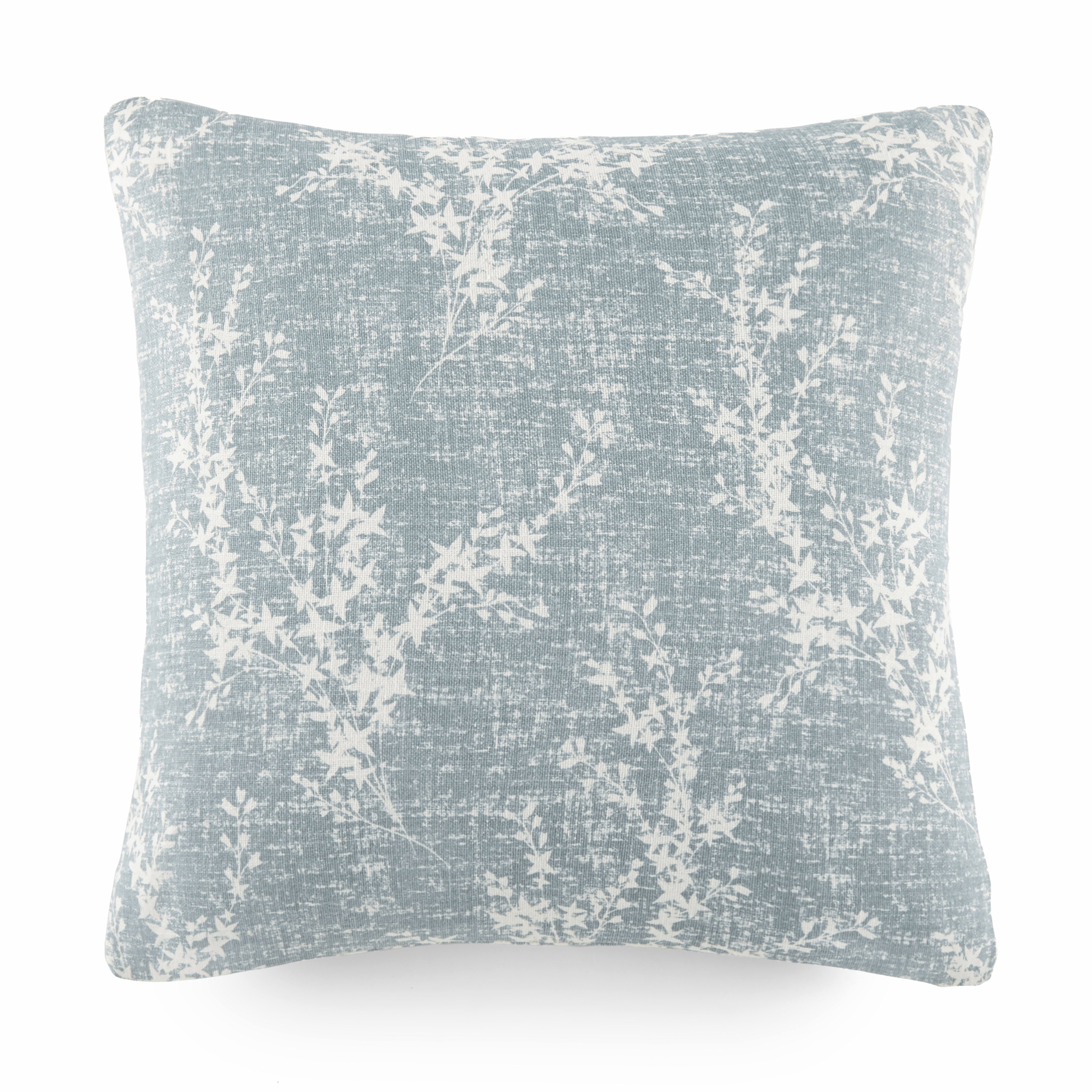 Willow Elegant Cotton Decor Throw Pillow Cover