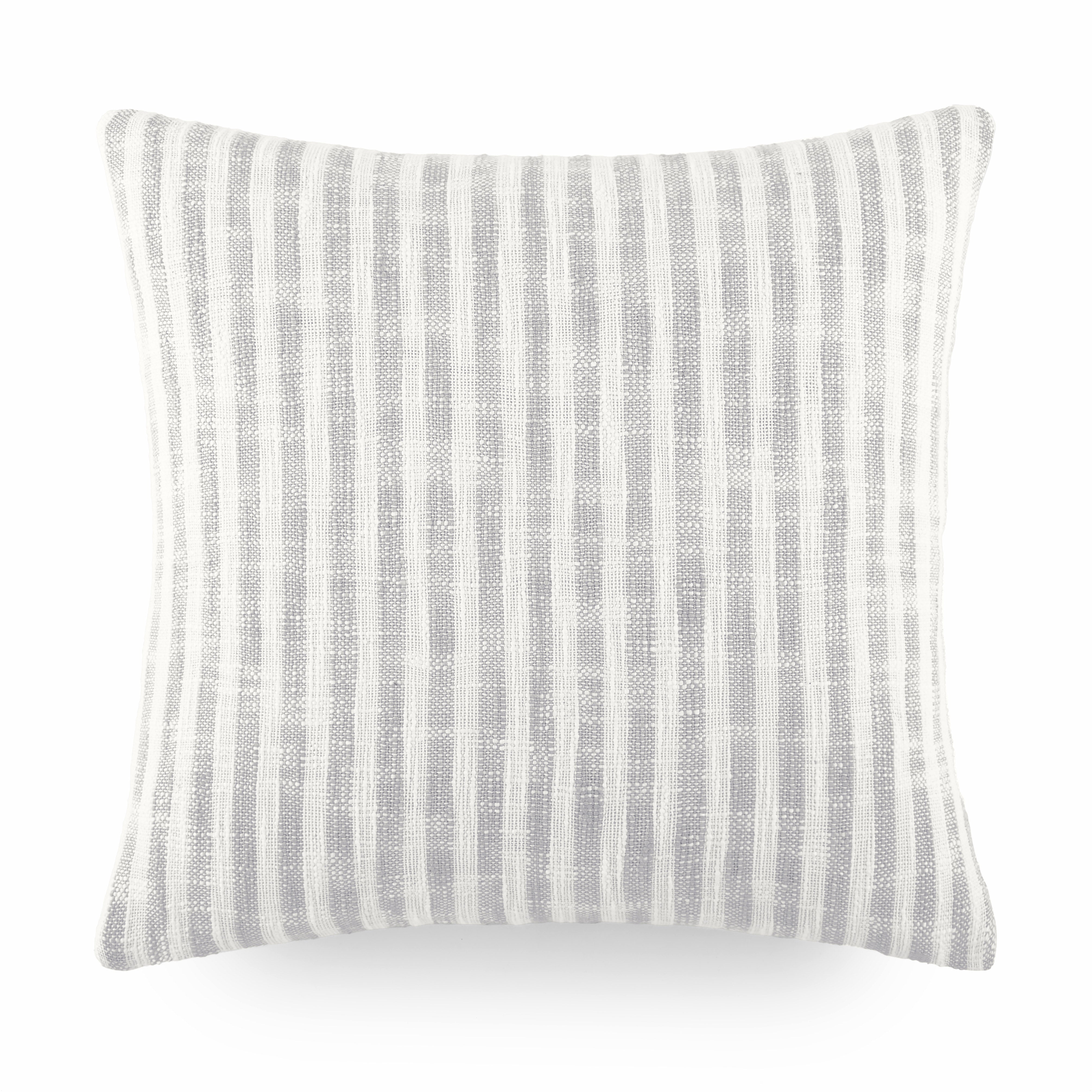 Bengal Stripe Yarn-Dyed Cotton Decor Throw Pillow Cover