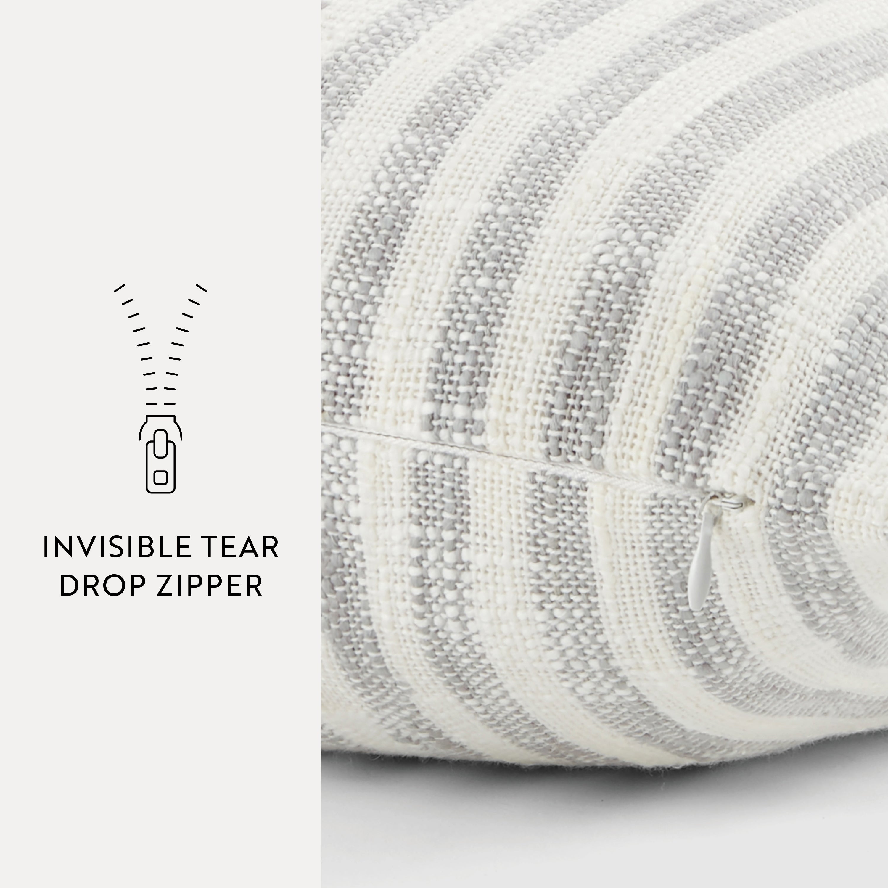 Bengal Stripe Yarn-Dyed Cotton Decor Throw Pillow Cover