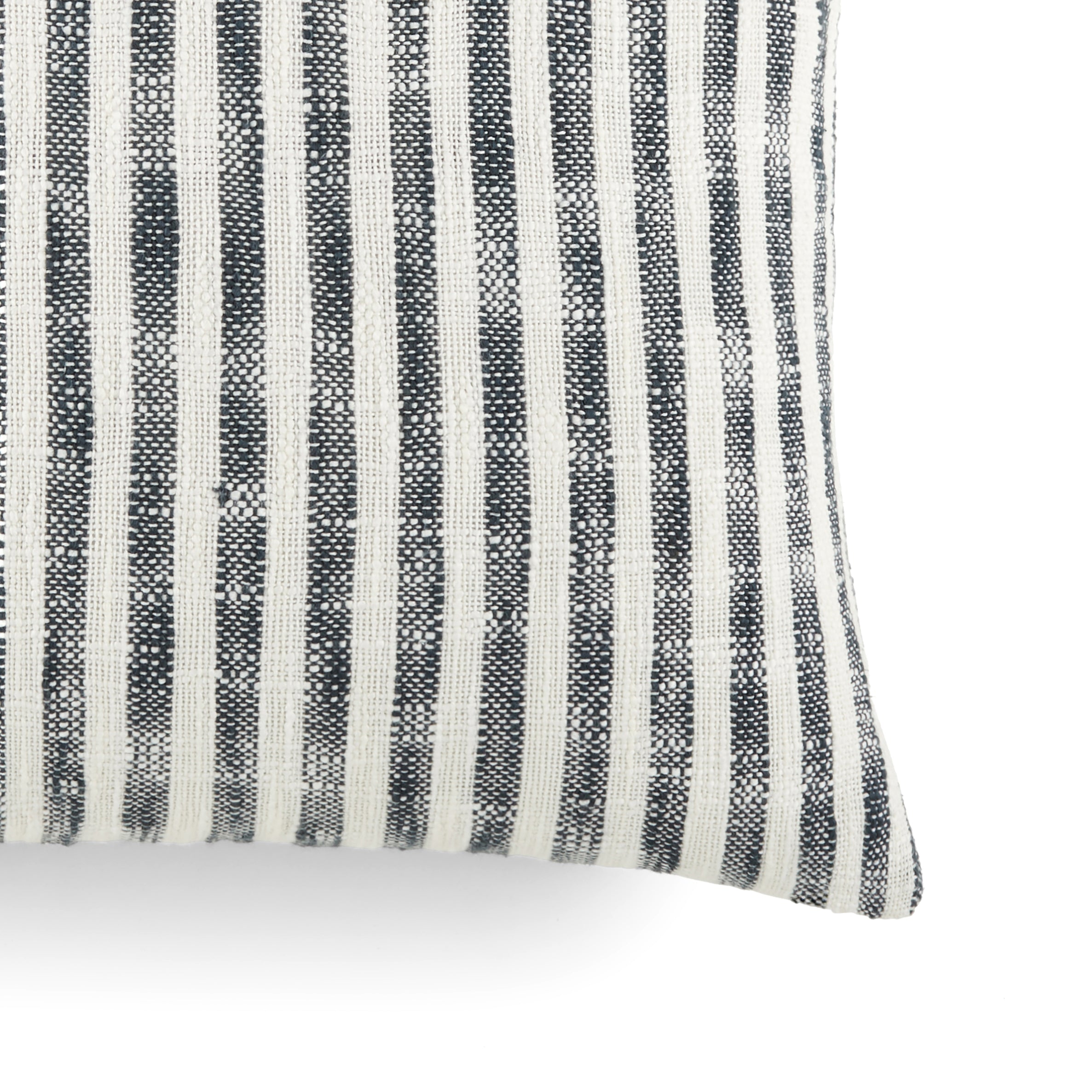 Bengal Stripe Yarn-Dyed Cotton Decor Throw Pillow Cover