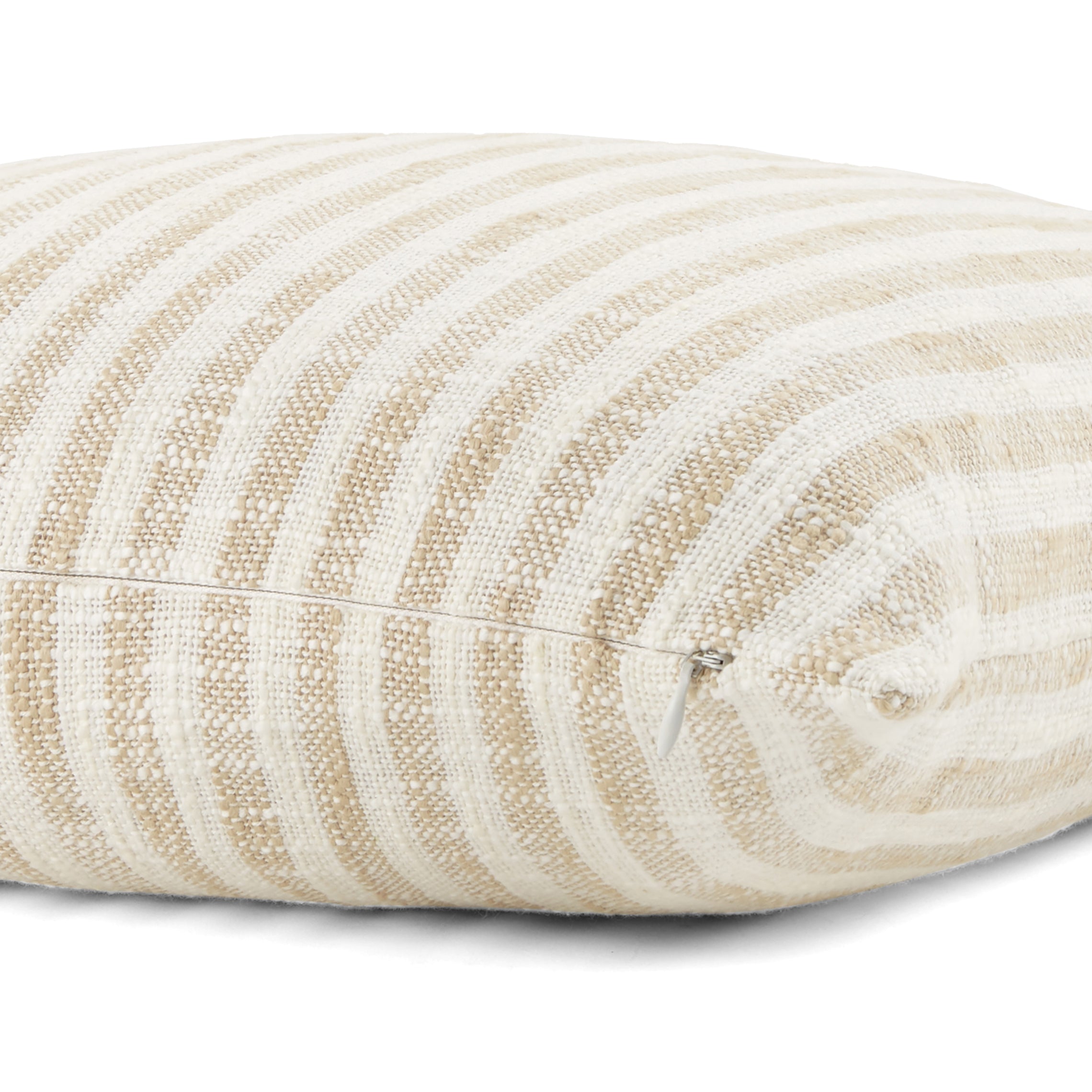 Bengal Stripe Yarn-Dyed Cotton Decor Throw Pillow Cover