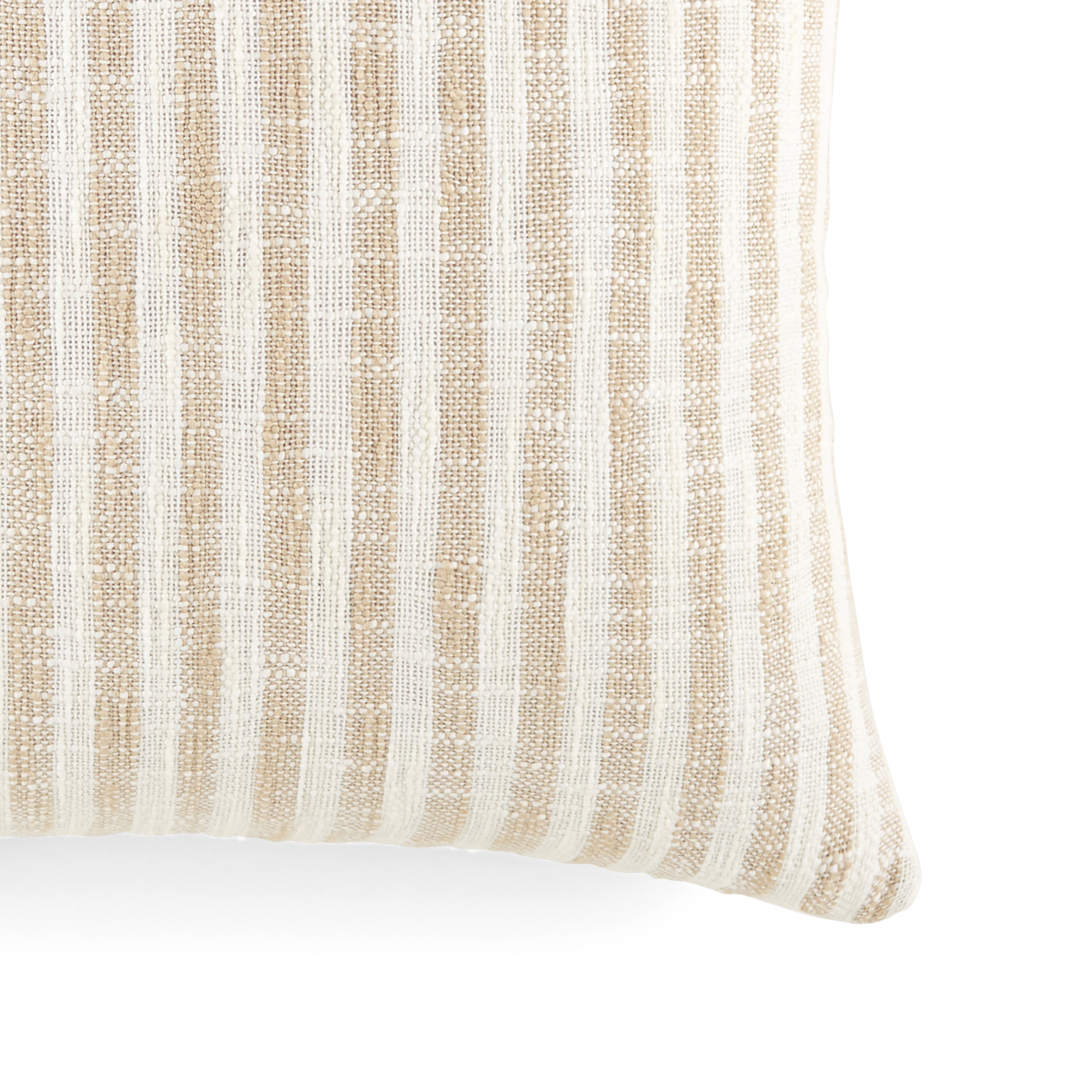 Bengal Stripe Yarn-Dyed Cotton Decor Throw Pillow Cover
