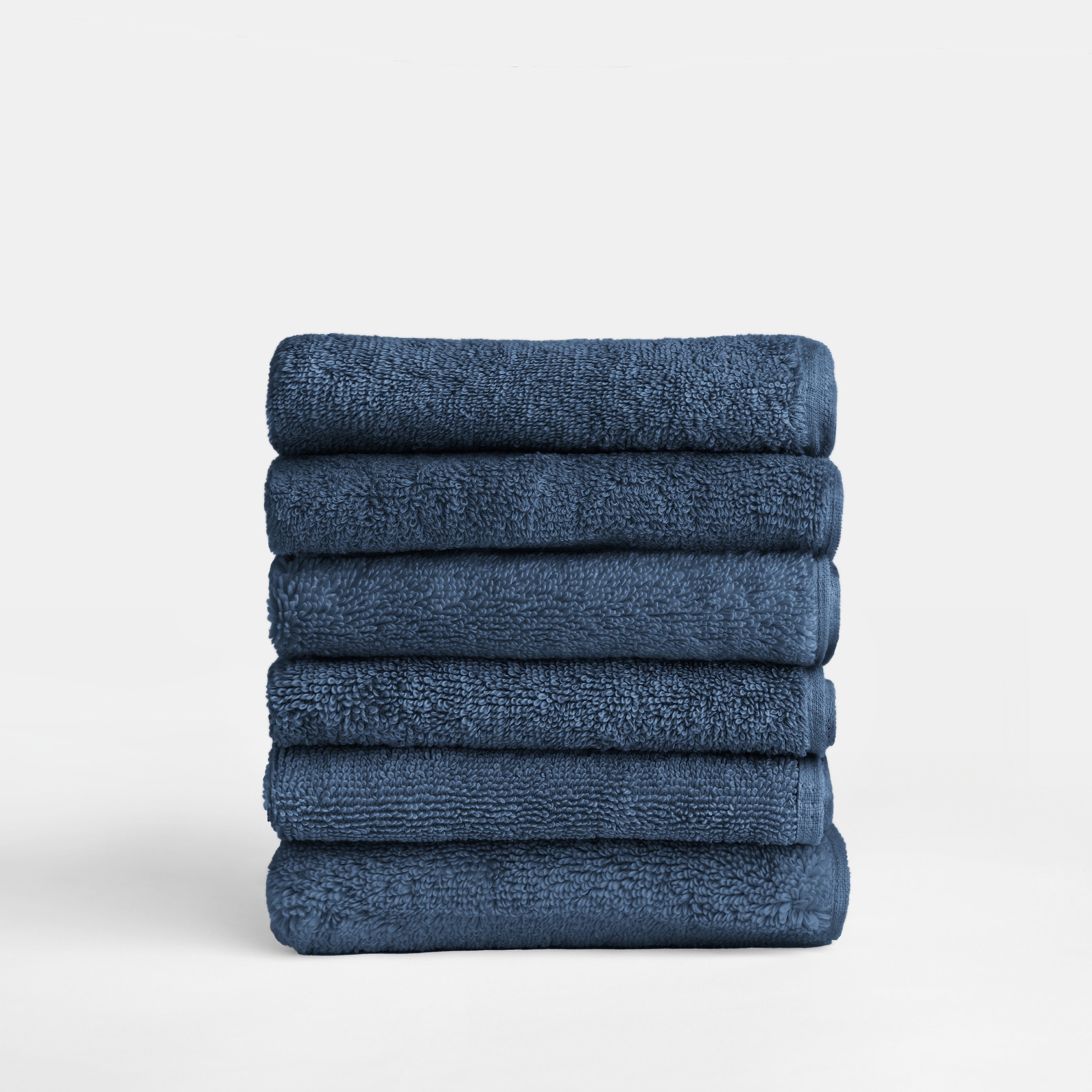 6-Pack 100% Cotton Hotel-Quality Washcloths