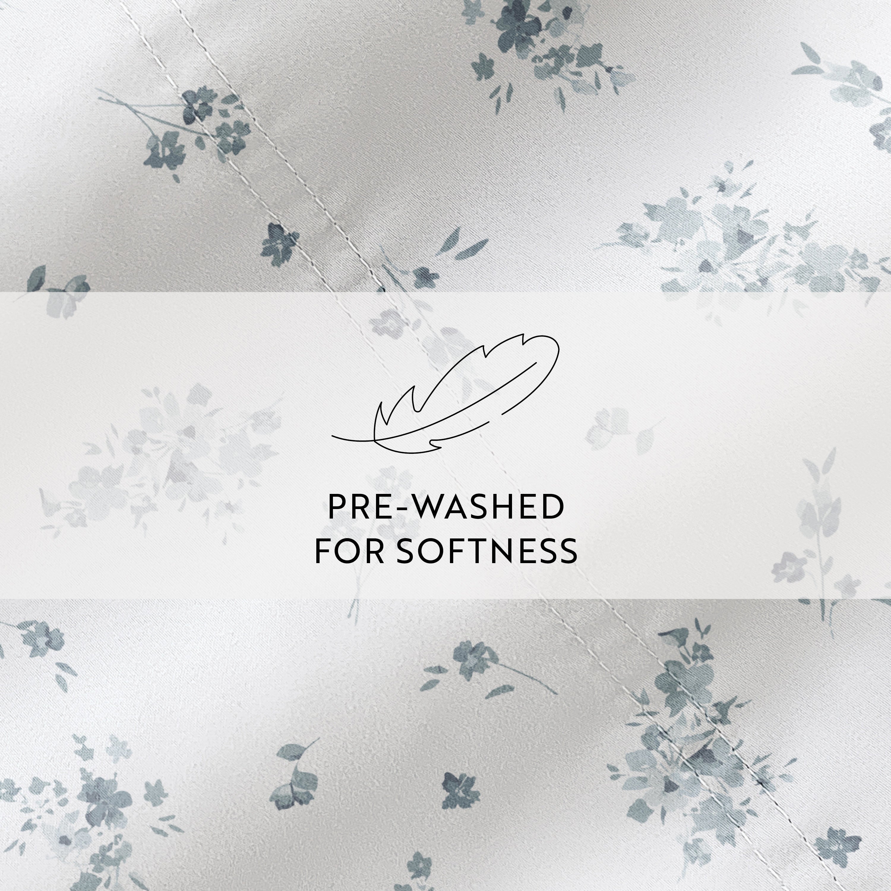 Bouquet Bliss 100% Cotton Long Staple Sheet Set