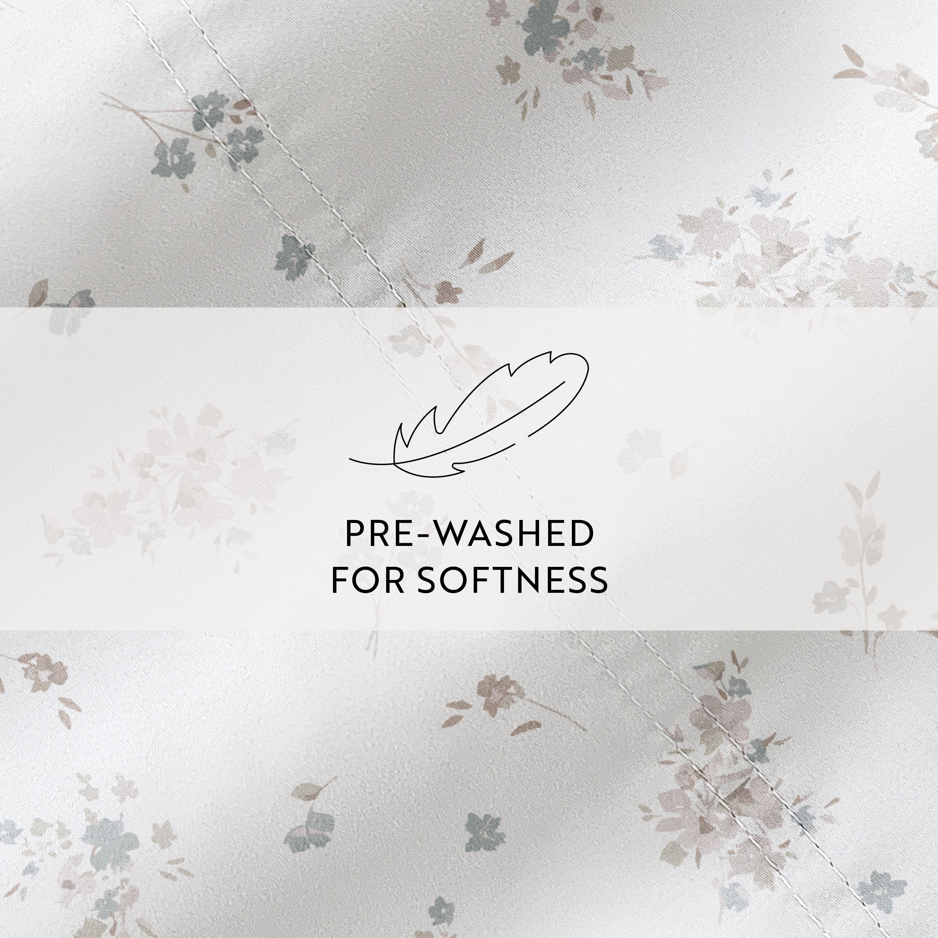 Bouquet Bliss 100% Cotton Long Staple Sheet Set