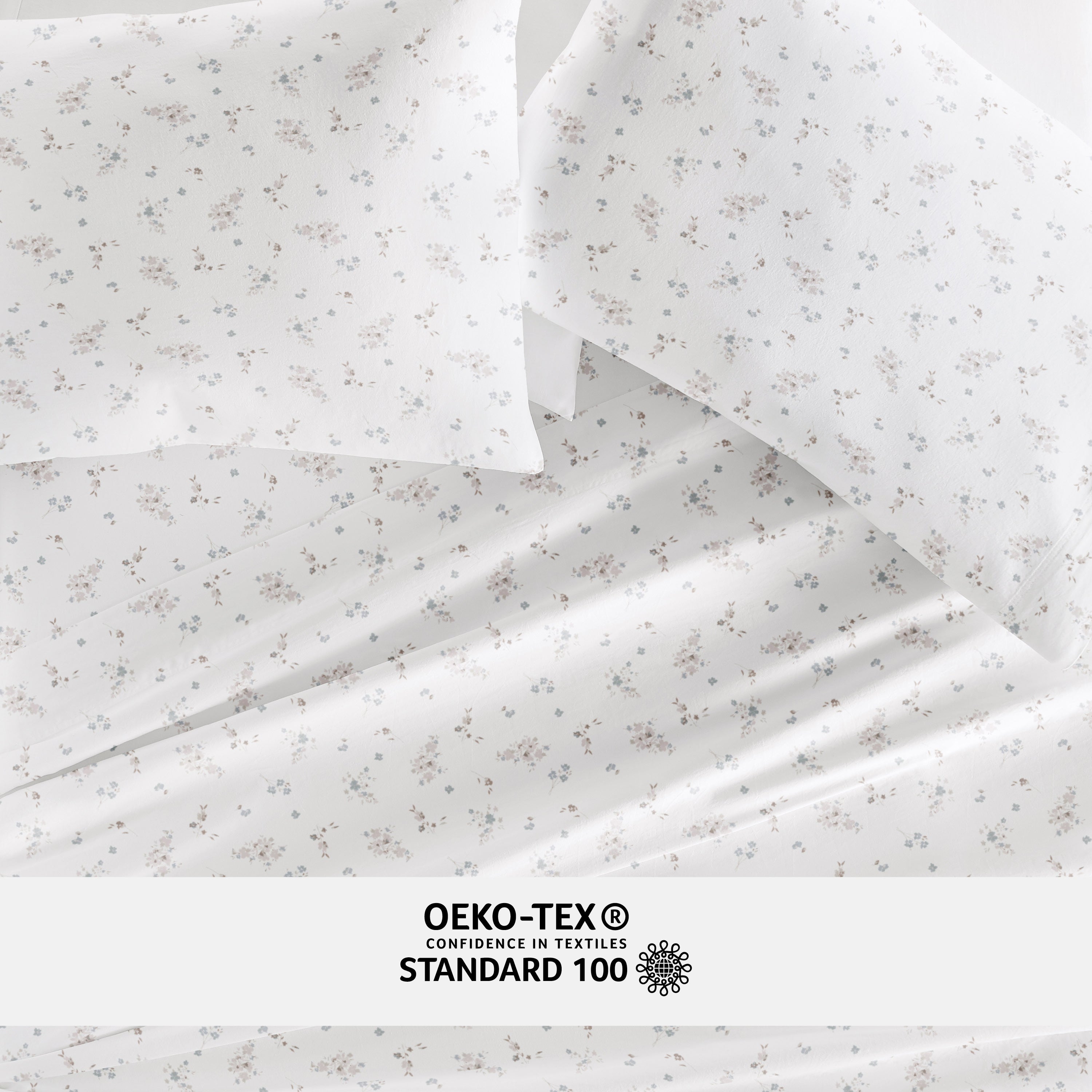 Bouquet Bliss 100% Cotton Long Staple Sheet Set